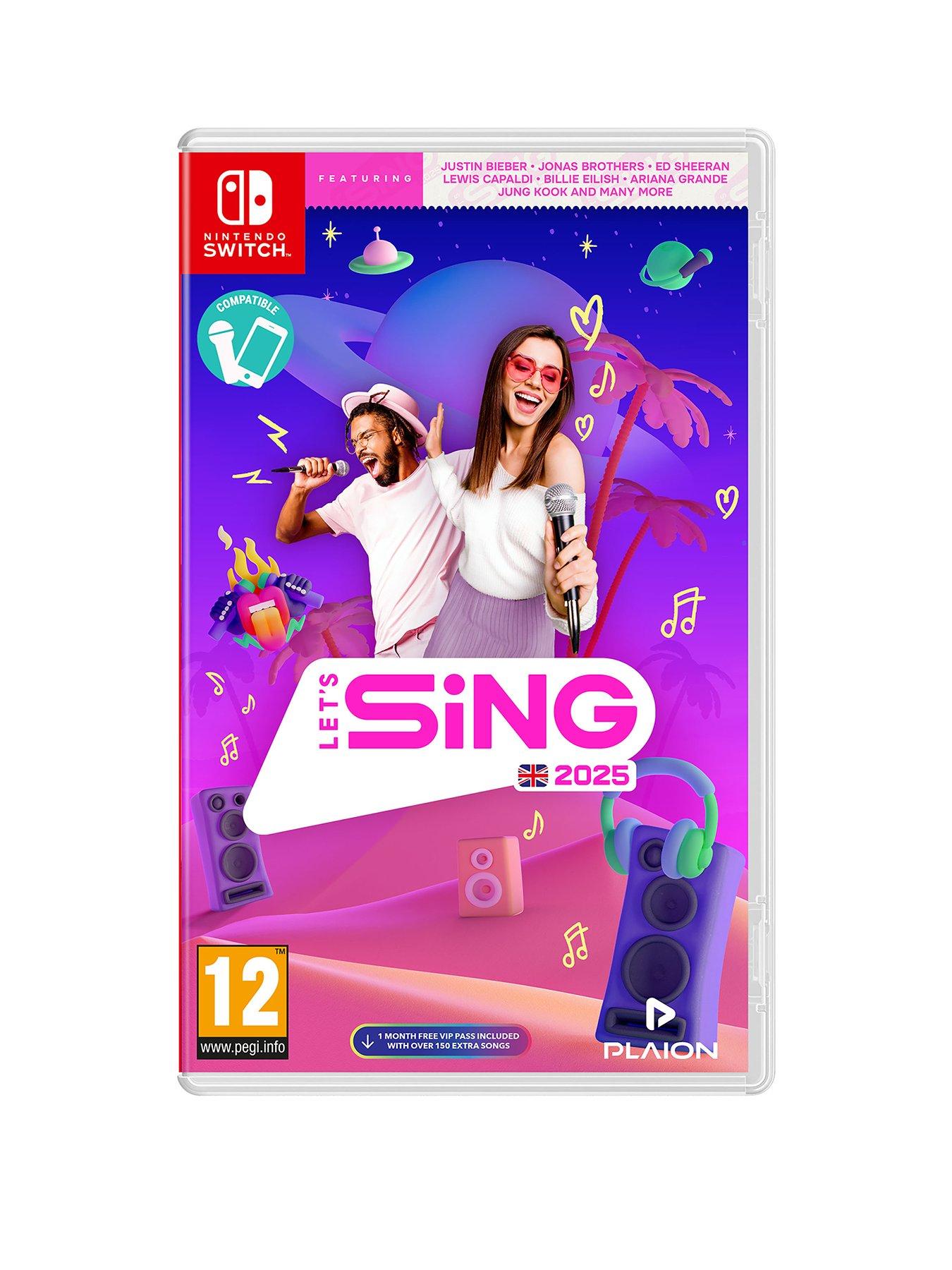 Image 1 of 5 of Nintendo Let's Sing 2025