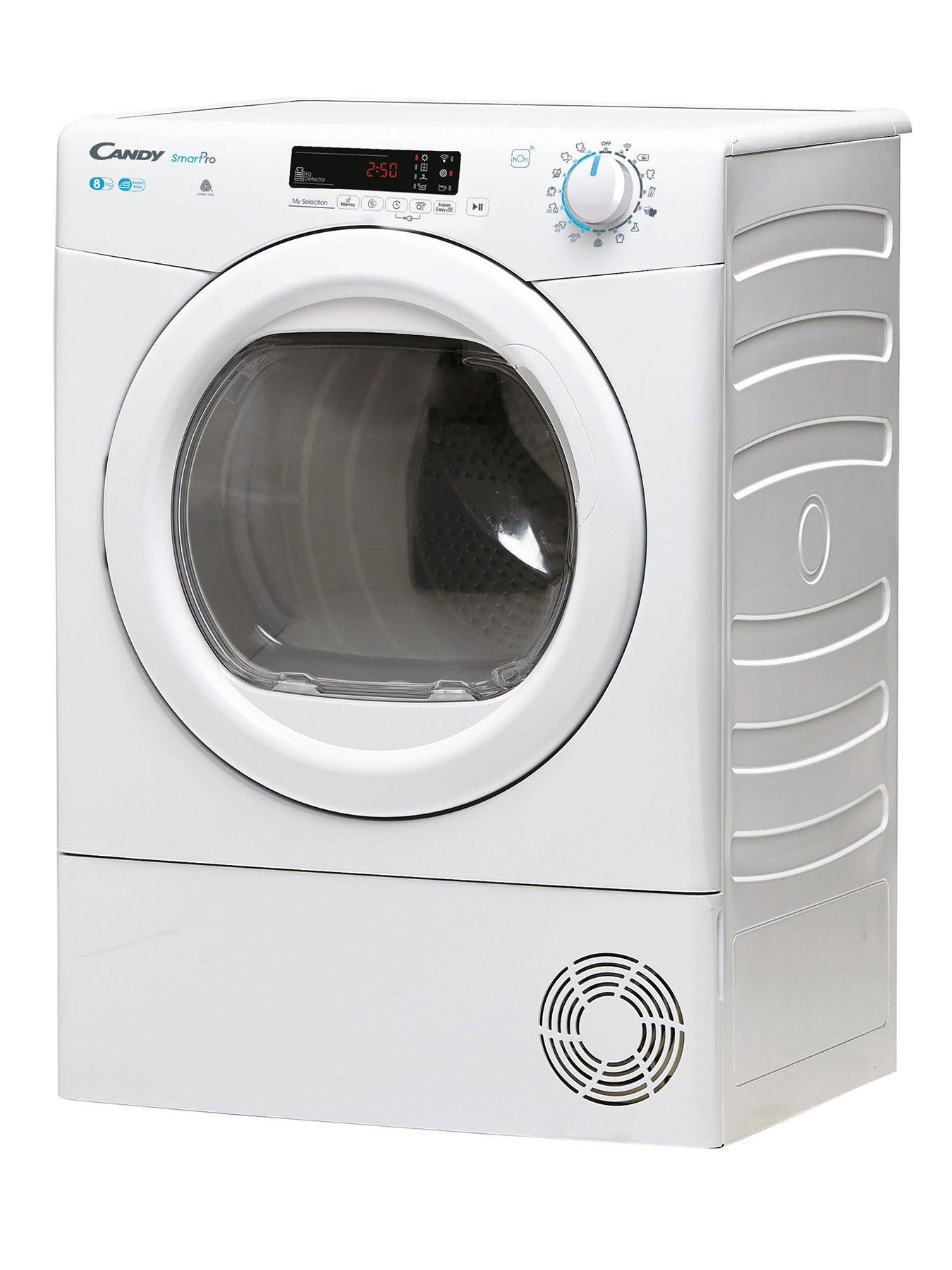 Image 3 of 5 of Candy Smart Pro&nbsp;CSOE C8DG-80 8kg Load Condenser Tumble Dryer -&nbsp;White
