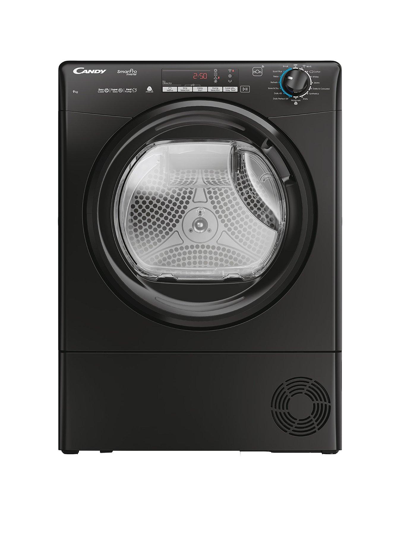 Candy CROEH9A3TBEB80/N 9KG Heat Pump Tumble Dryer - Black