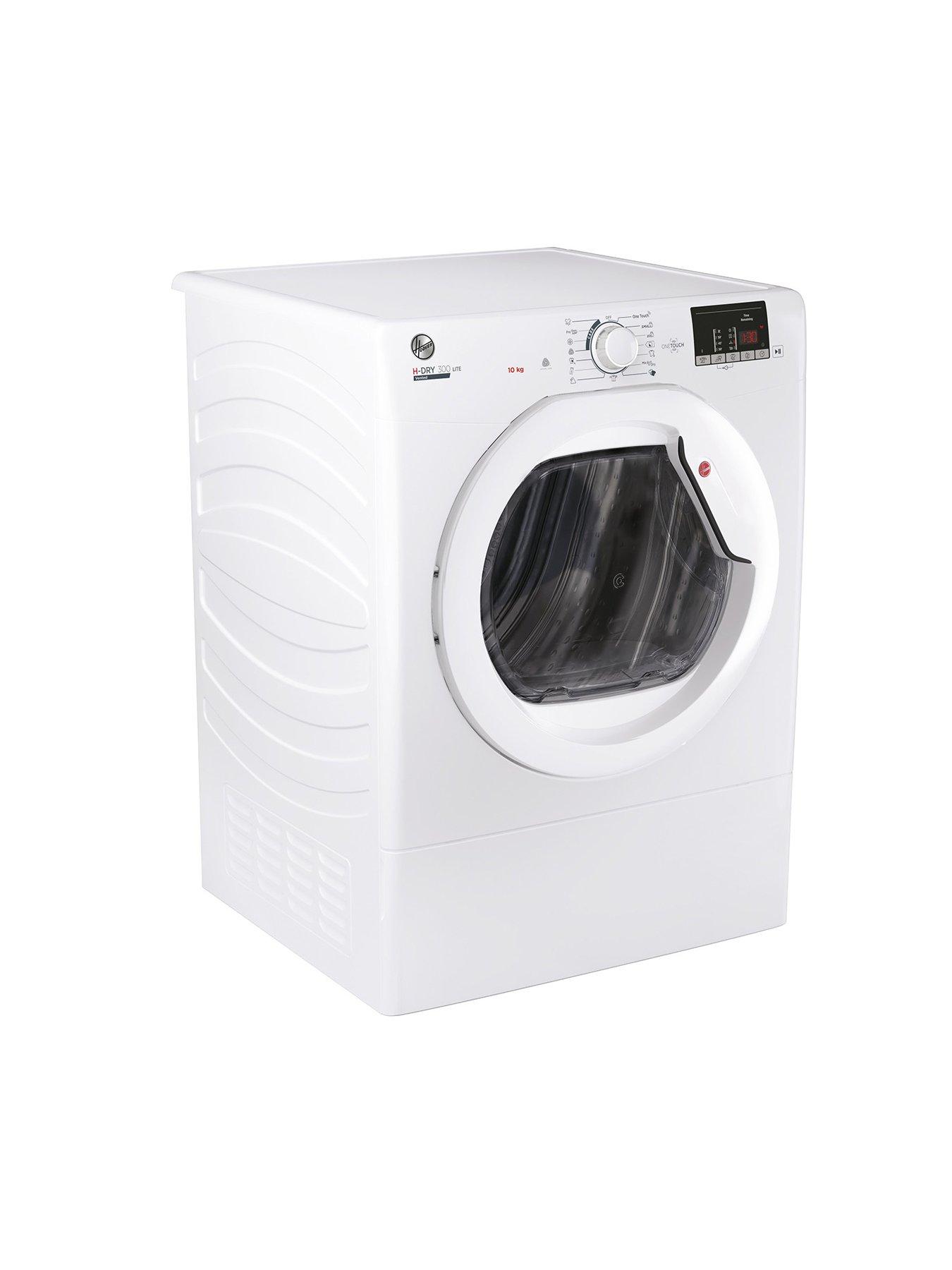 Image 3 of 7 of Hoover HLE V10DG-80 10KG Vented Tumble Dryer White