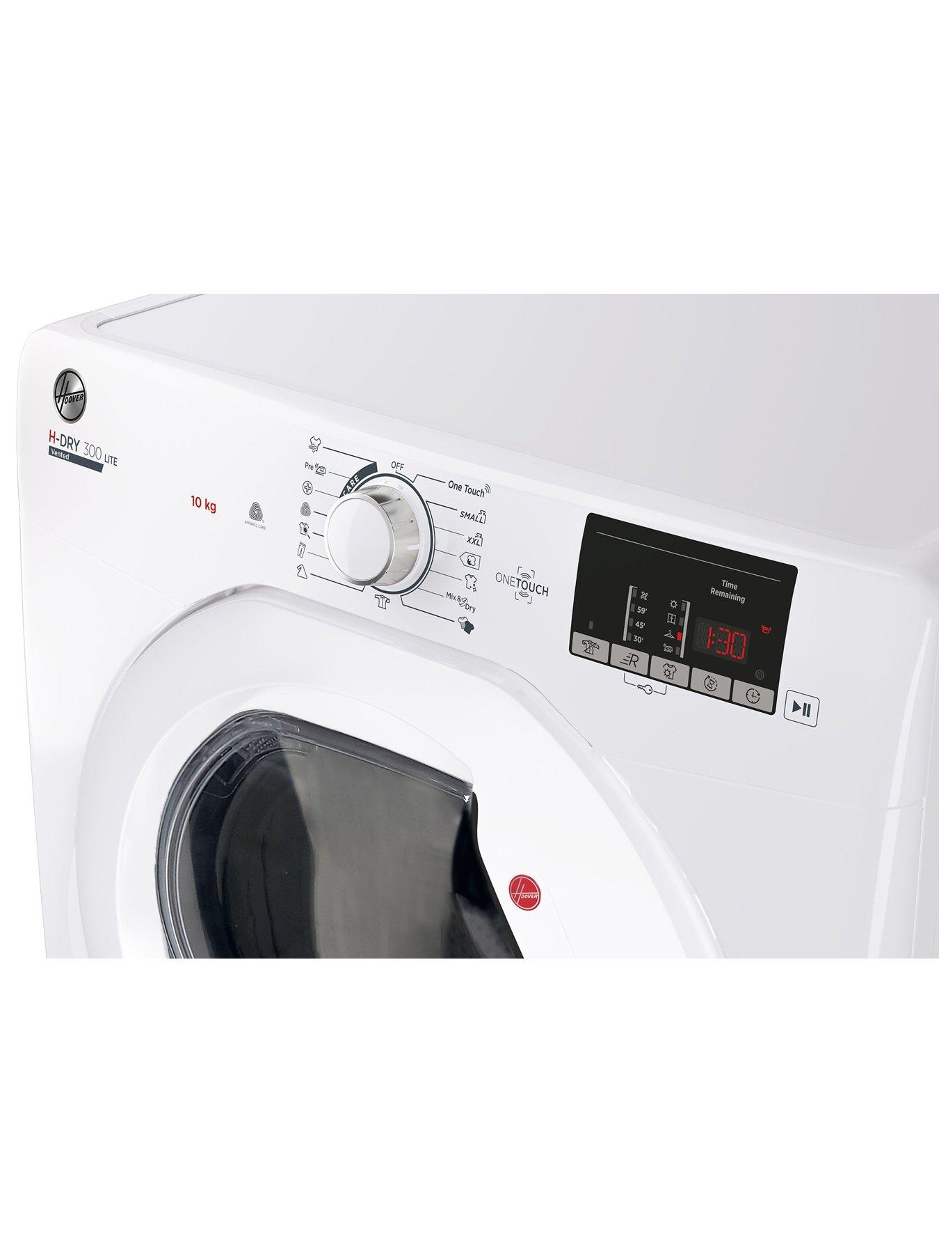Image 4 of 7 of Hoover HLE V10DG-80 10KG Vented Tumble Dryer White