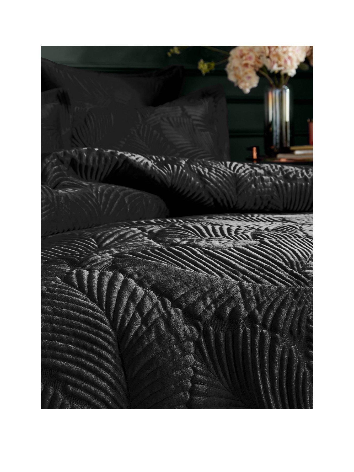 Image 2 of 3 of Paoletti Palmeria Quilted Duvet Cover Set