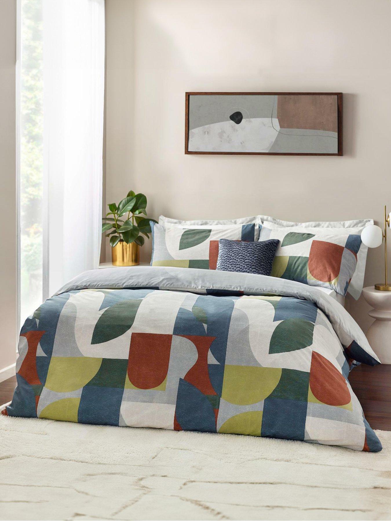 Product photograph of Hoem Siresa Duvet Set- Double - Multi from very.co.uk