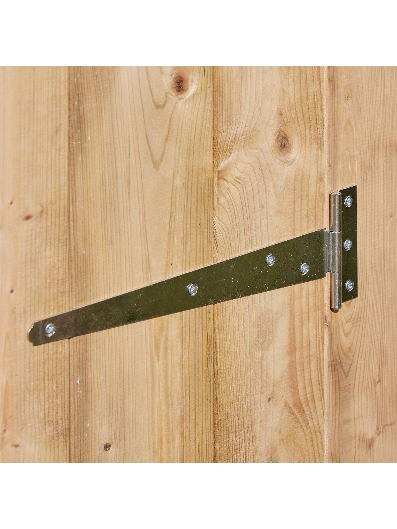Image 7 of 7 of Rowlinson 6 x 4 Premier Shiplap Windowless Double Door Apex Shed