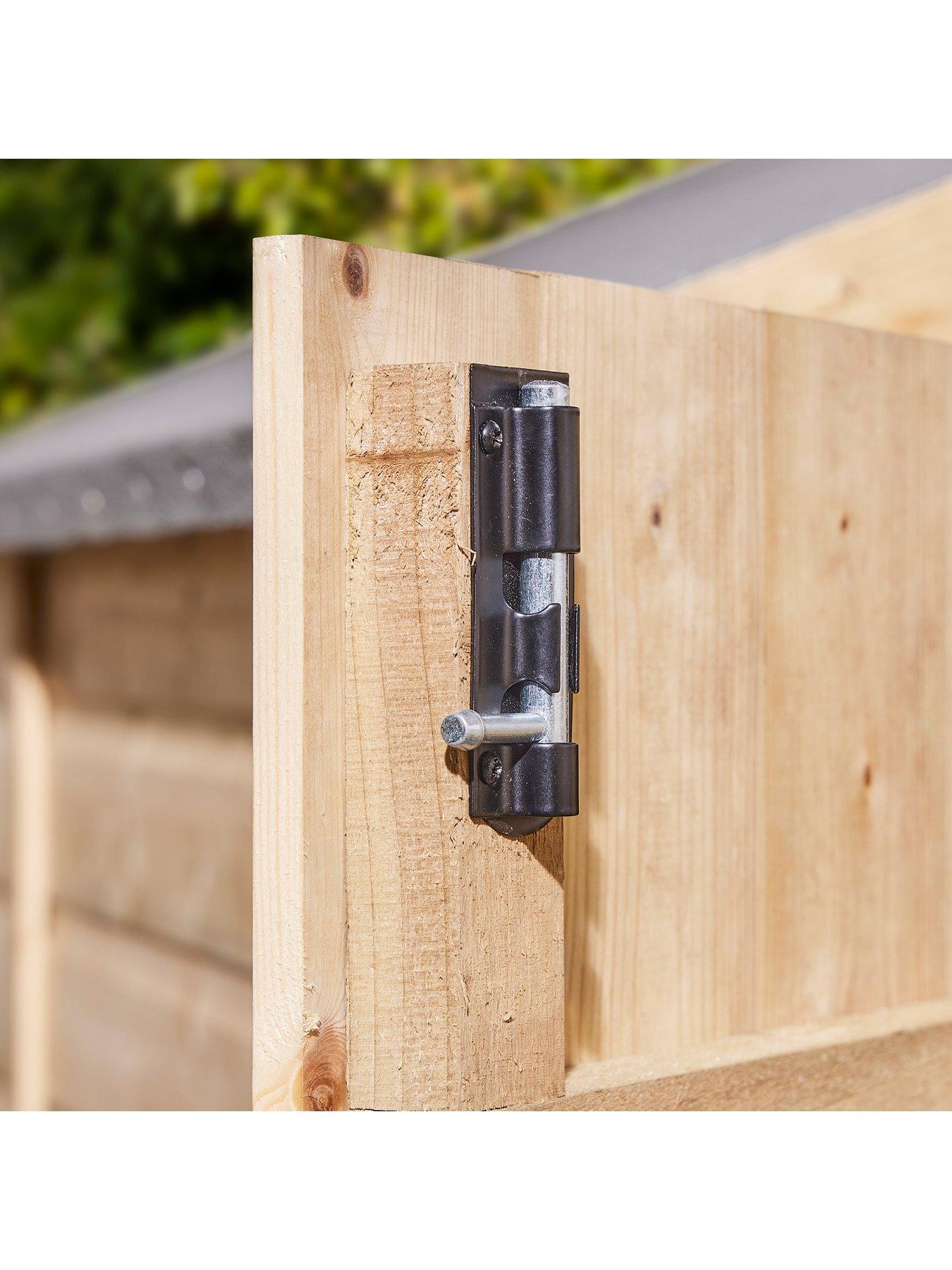 Image 7 of 7 of Rowlinson 6 x 8 Premier Shiplap Double Door Apex Shed