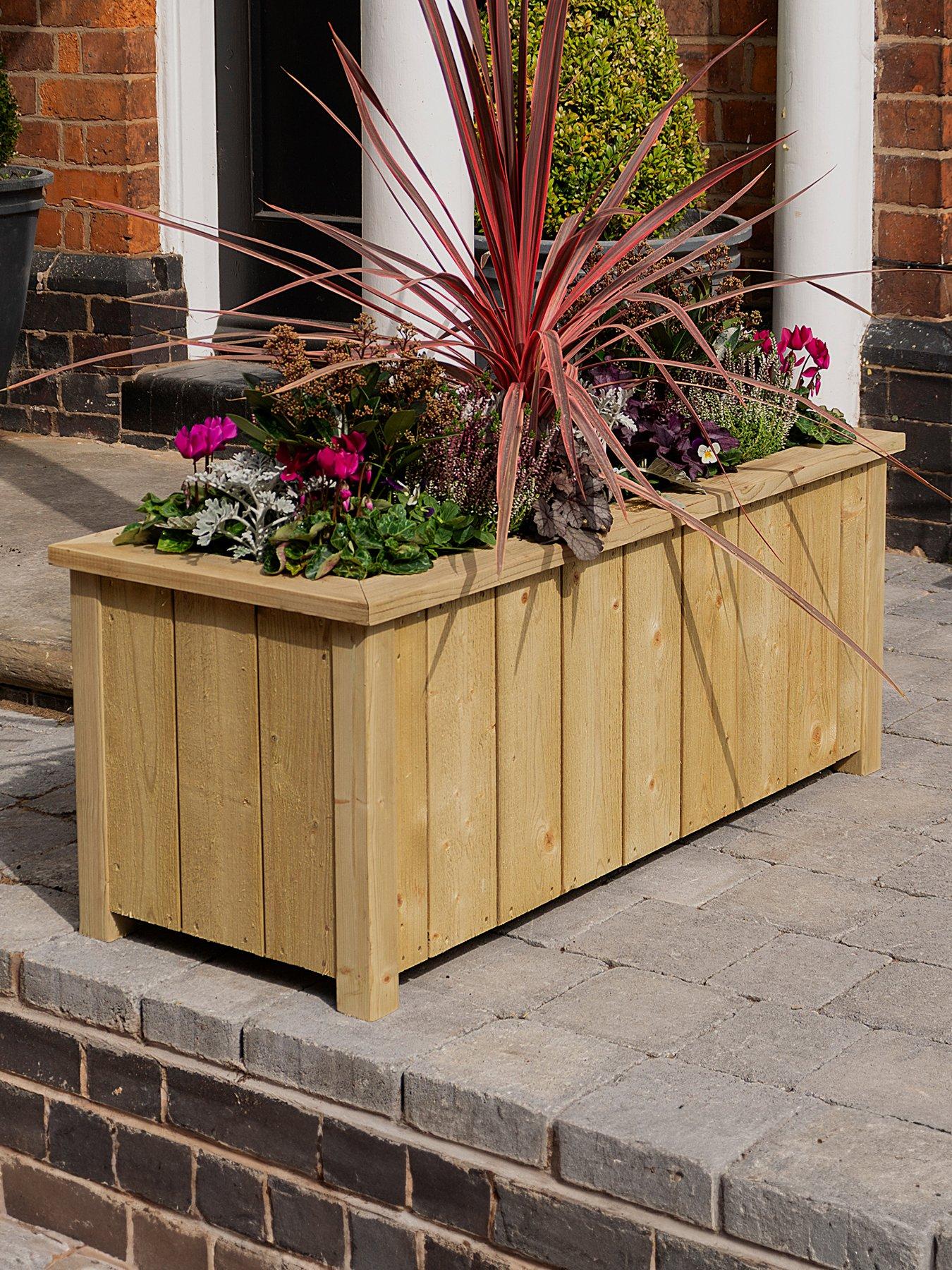 Image 1 of 6 of Rowlinson Premium Heritage Rectangular Planter -&nbsp;100cm
