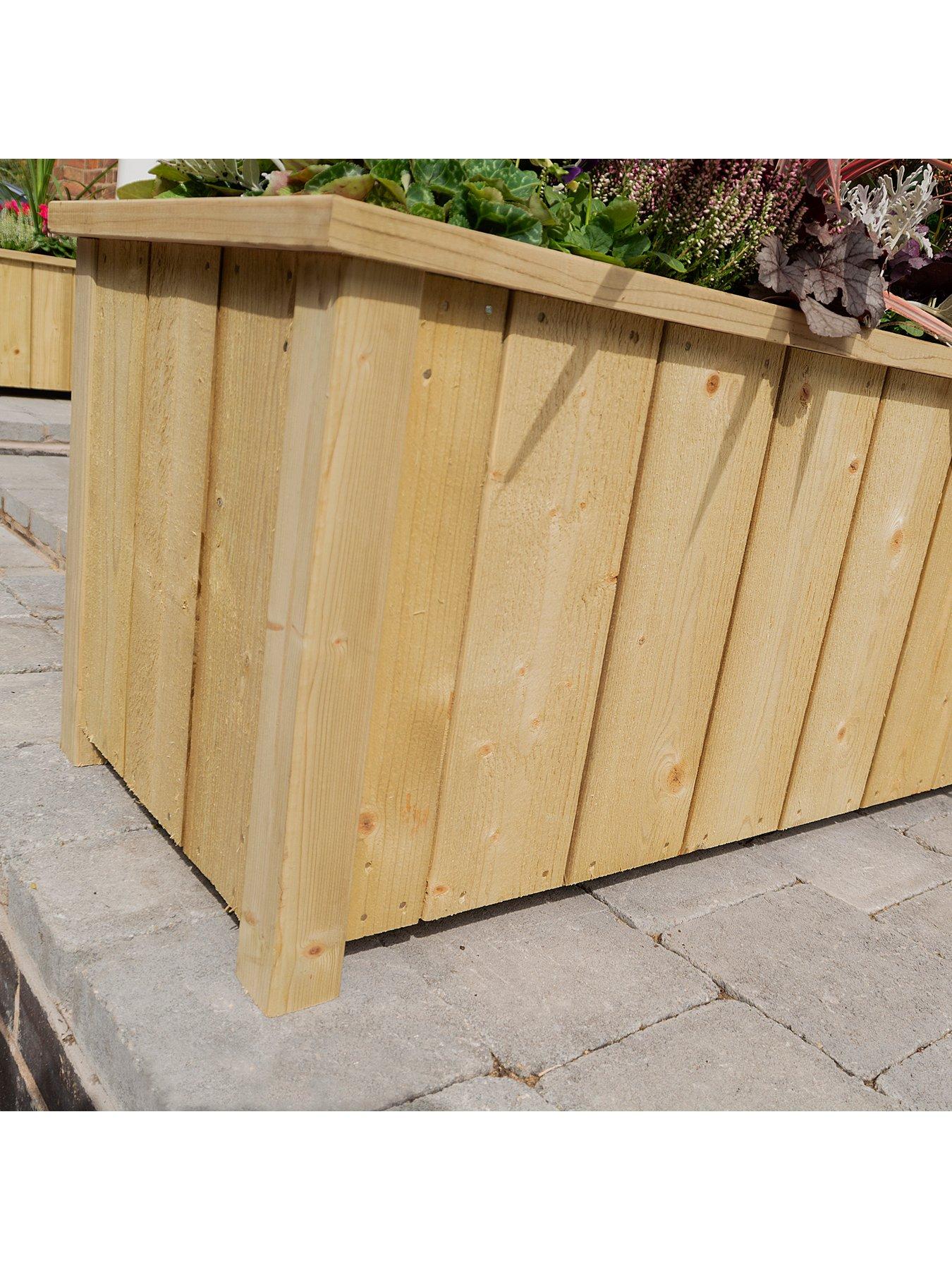 Image 4 of 6 of Rowlinson Premium Heritage Rectangular Planter -&nbsp;100cm