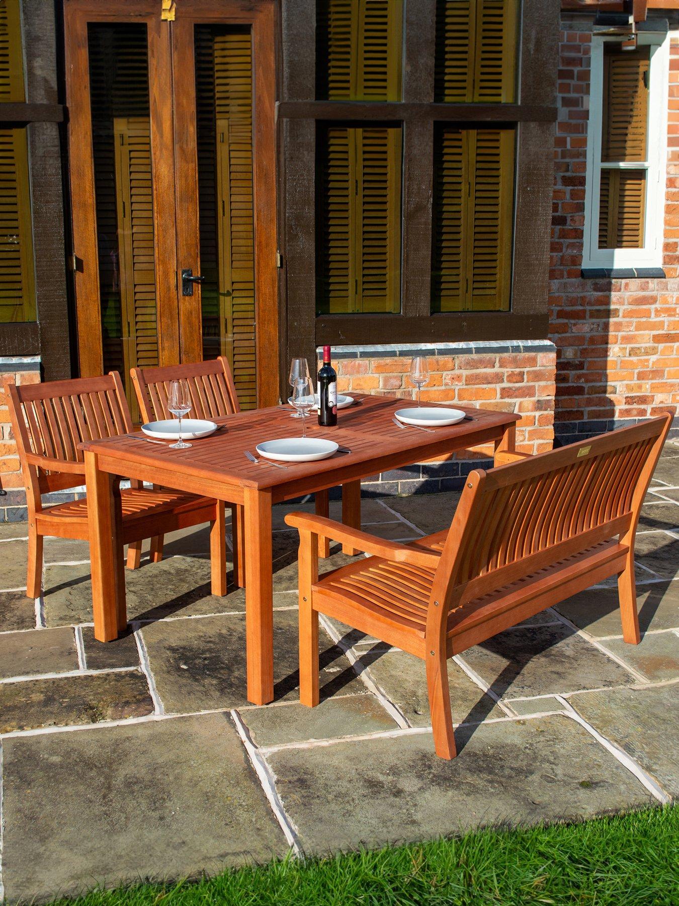 undefined Willington Rectangular 4 Seat Set