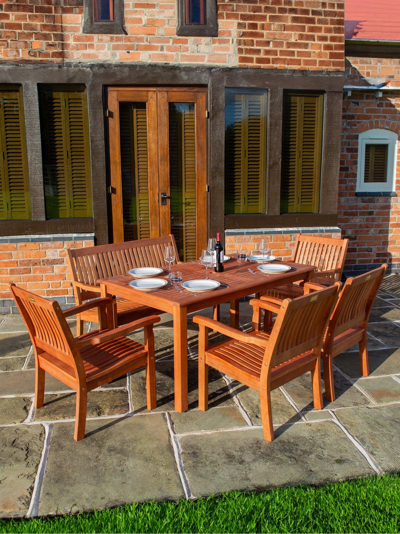 undefined Willington Rectangular 6 Seat Set