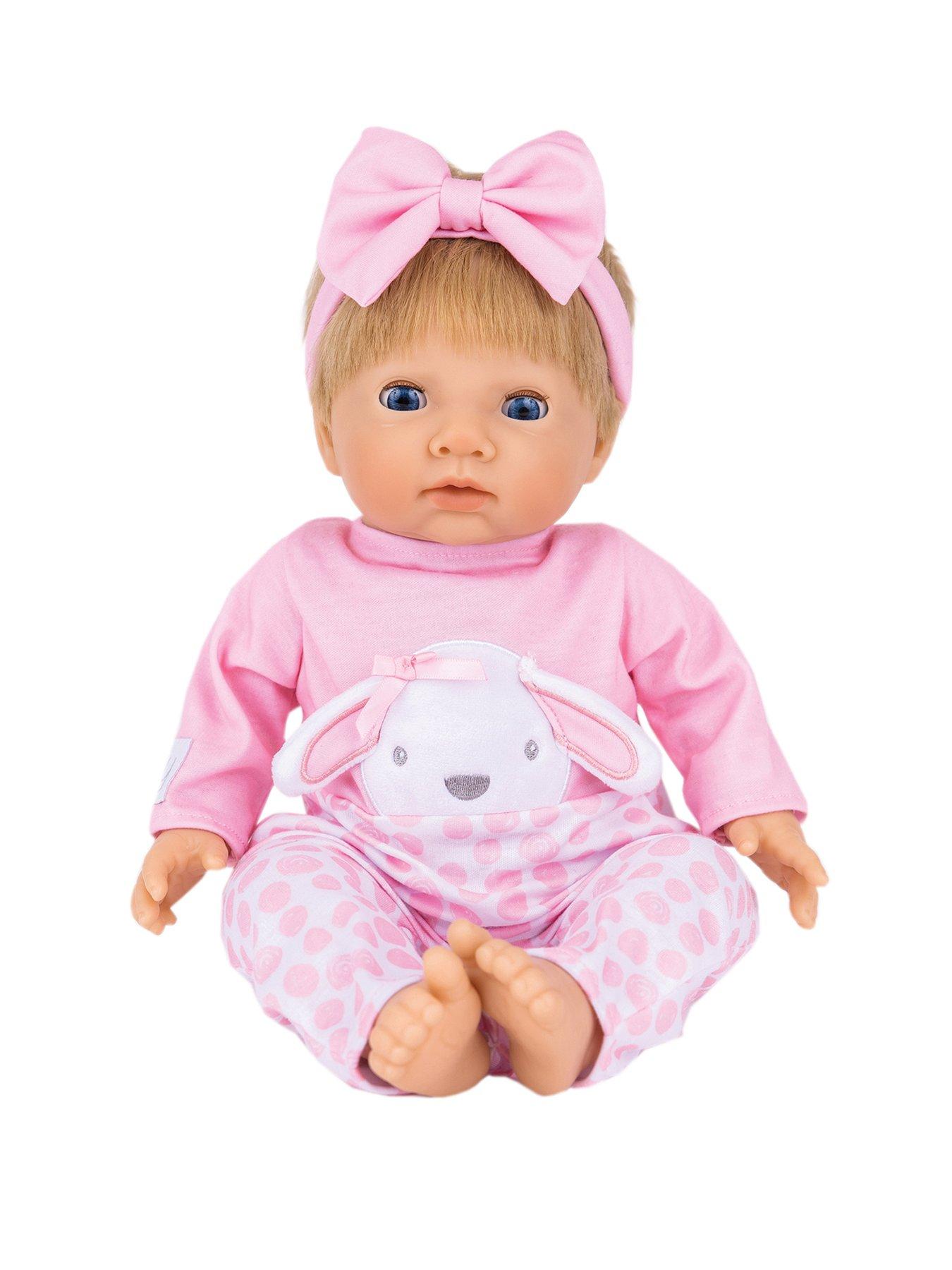 Pink bunny doll on sale