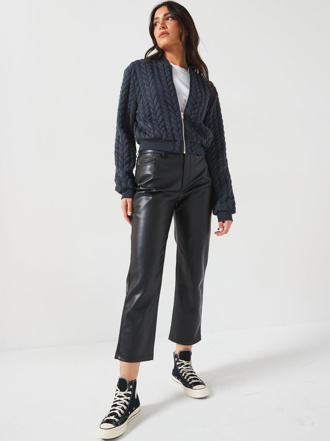 Image 4 of 6 of V by Very Quilted Jacket - Grey