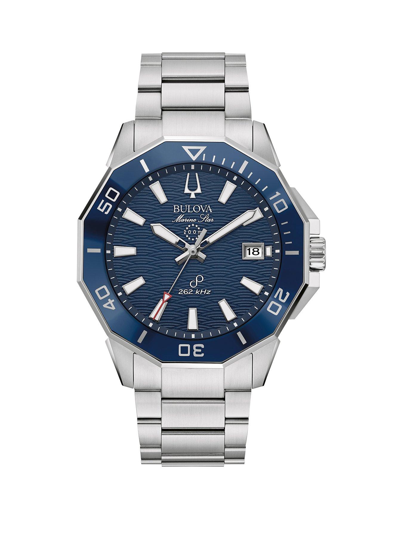 Product photograph of Bulova Marine Star from very.co.uk