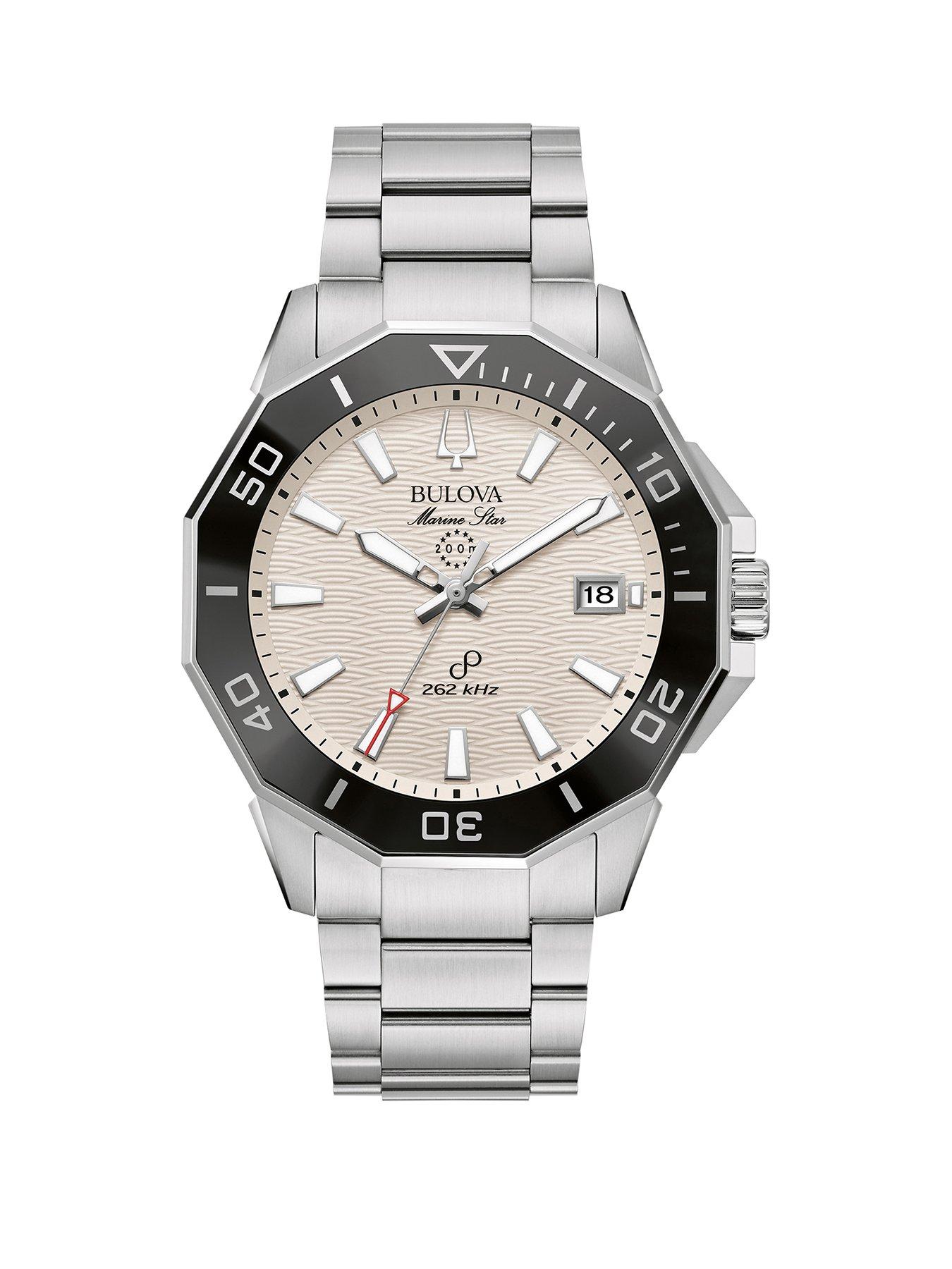 Product photograph of Bulova Marine Star from very.co.uk