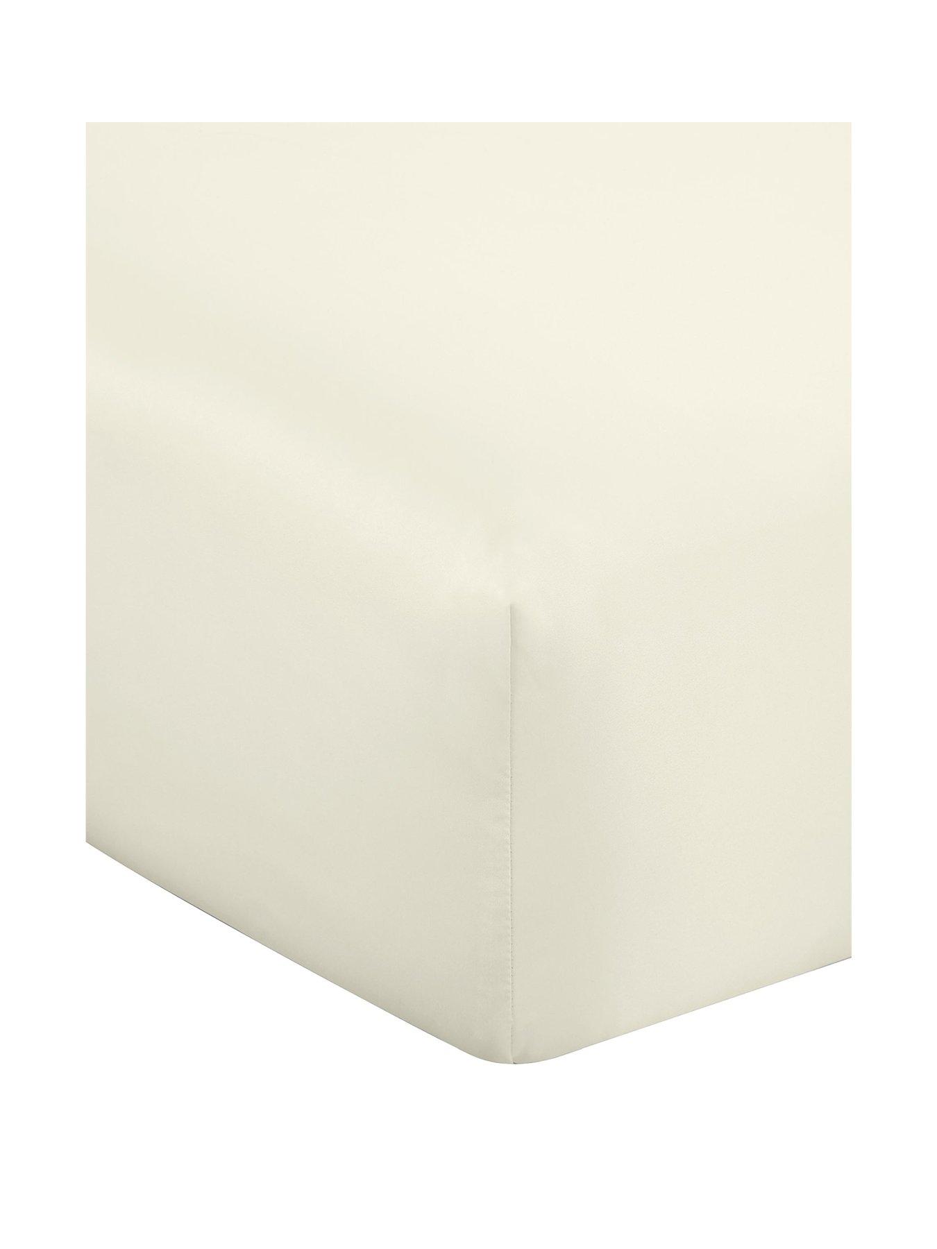Image 2 of 2 of Catherine Lansfield Silky Soft Satin Fitted Sheet - Champagne