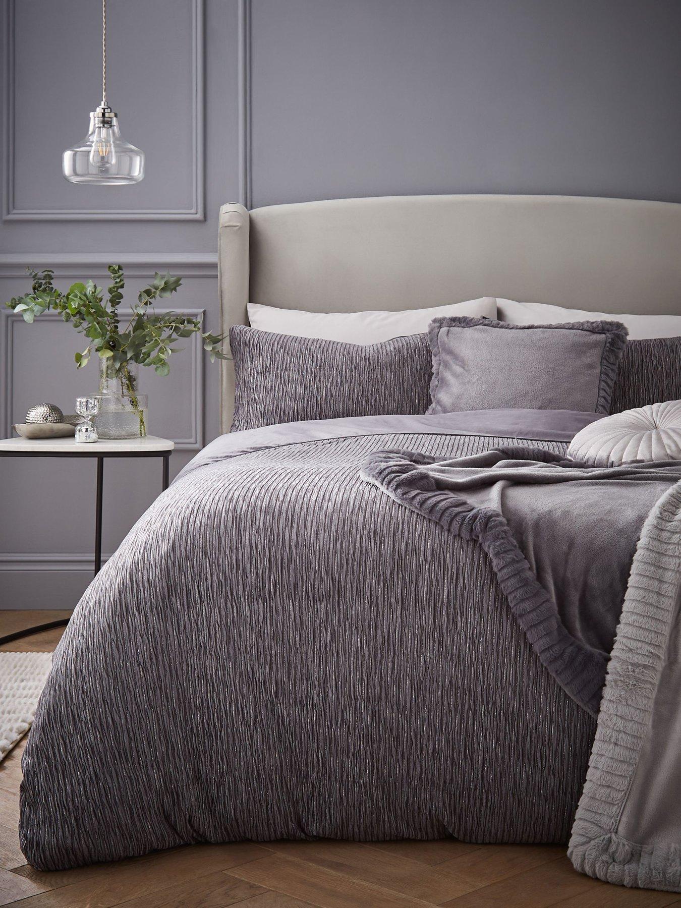 Catherine Lansfield Allure Sparkle Duvet Set