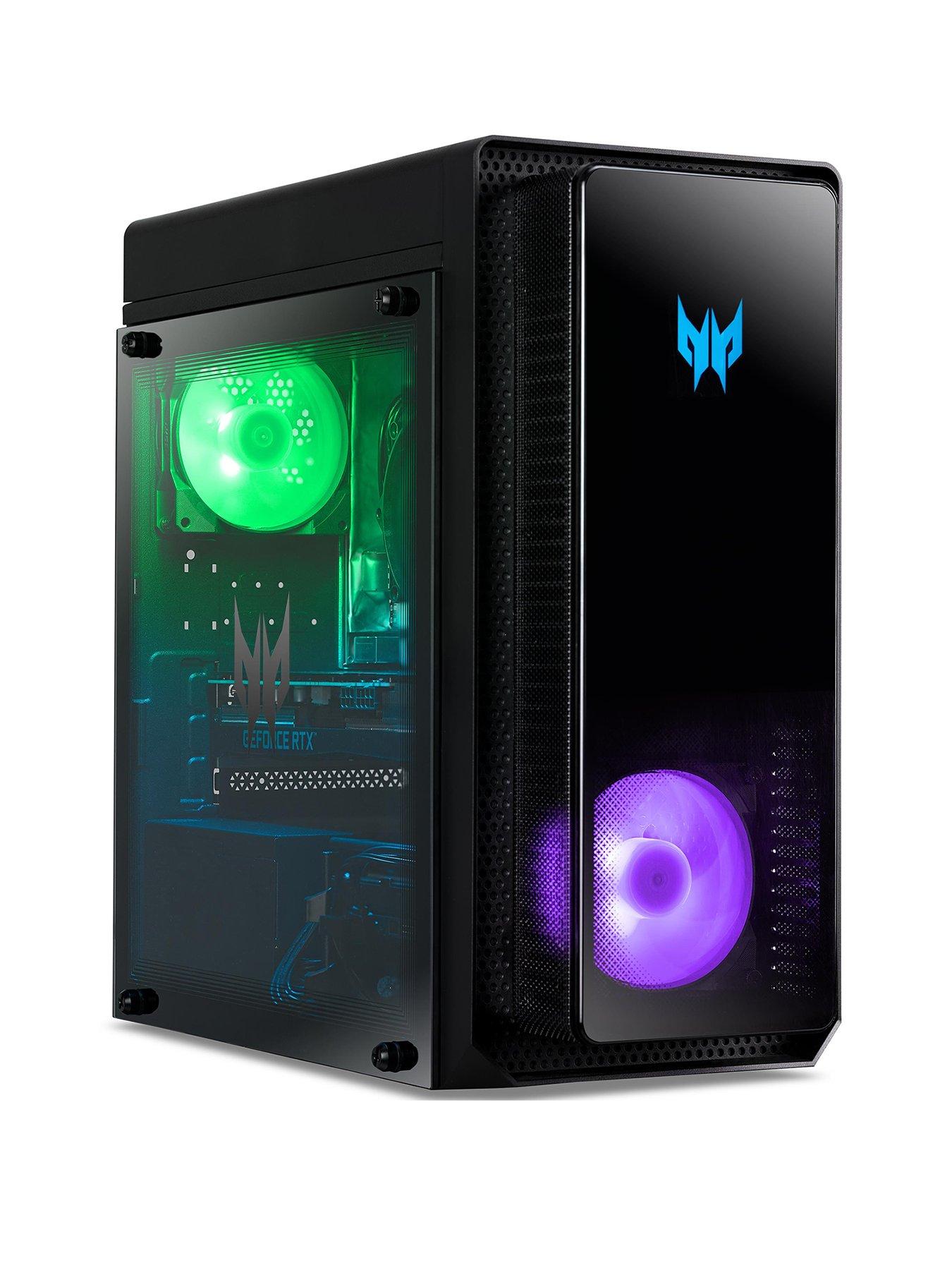 undefined Predator Orion 3000 Gaming Desktop - GeForce RTX 4070 Super, Intel Core i7-14700F, 16GB RAM, 1TB SSD - Black