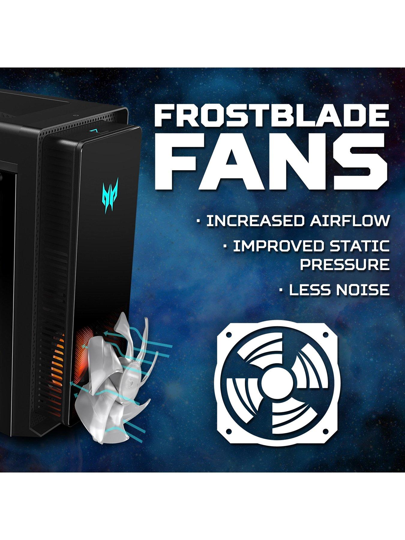 Image 4 of 8 of Acer Predator Orion 3000&nbsp;Gaming Desktop - GeForce RTX 4070 Super,&nbsp;Intel Core i7-14700F,&nbsp;16GB RAM, 1TB SSD - Black