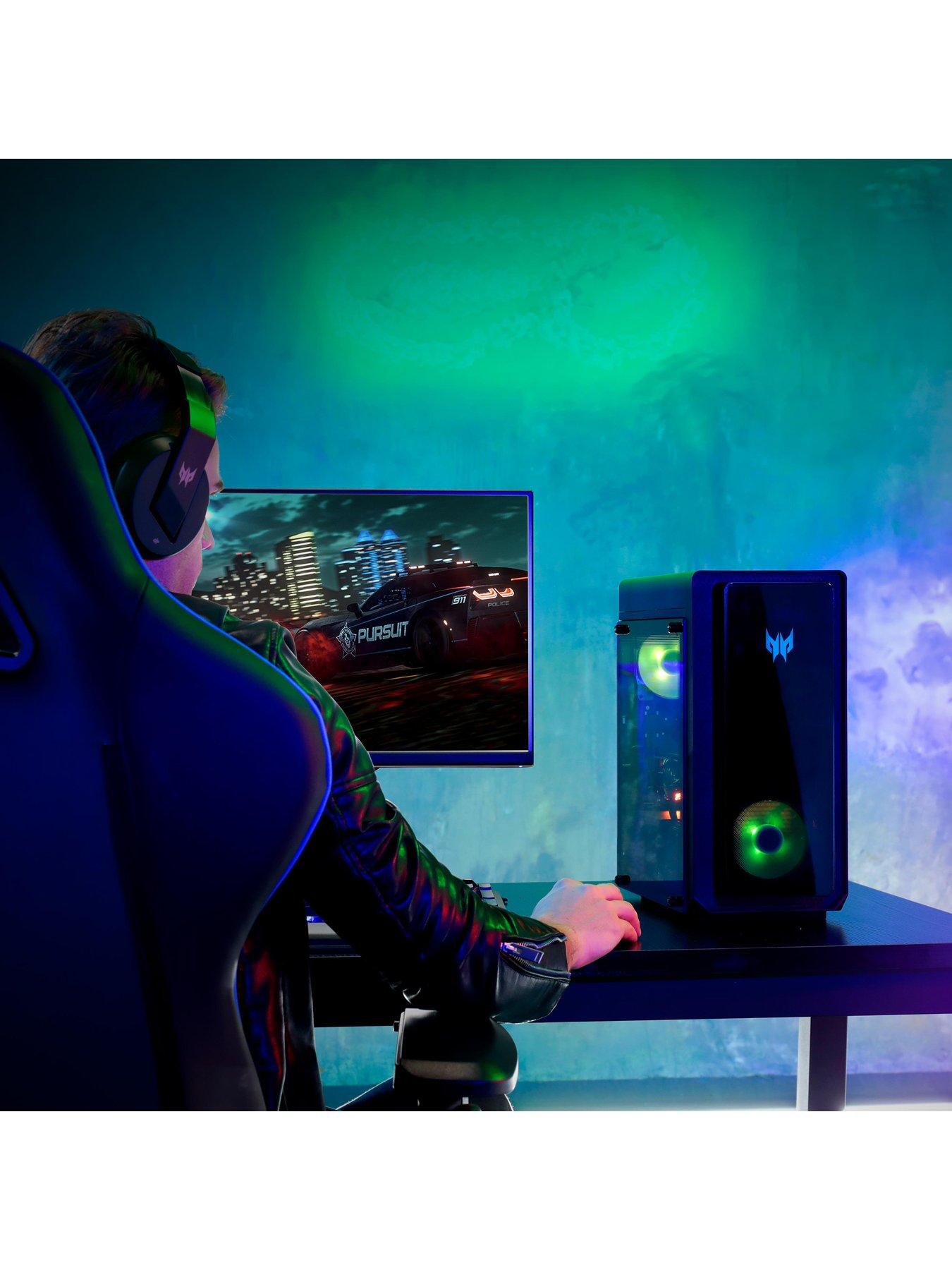Image 7 of 8 of Acer Predator Orion 3000&nbsp;Gaming Desktop - GeForce RTX 4070 Super,&nbsp;Intel Core i7-14700F,&nbsp;16GB RAM, 1TB SSD - Black