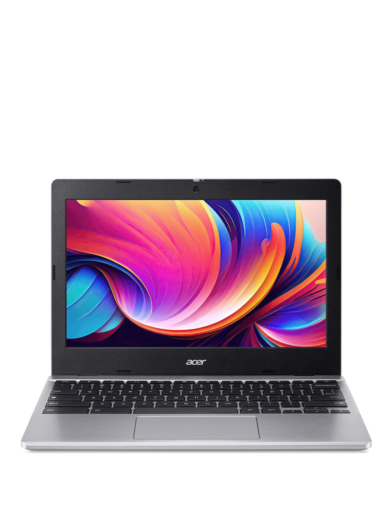 undefined Chromebook - 11in - HD IPS - Intel Processor N100 - 4GB RAM - 64GB eMMC - Silver