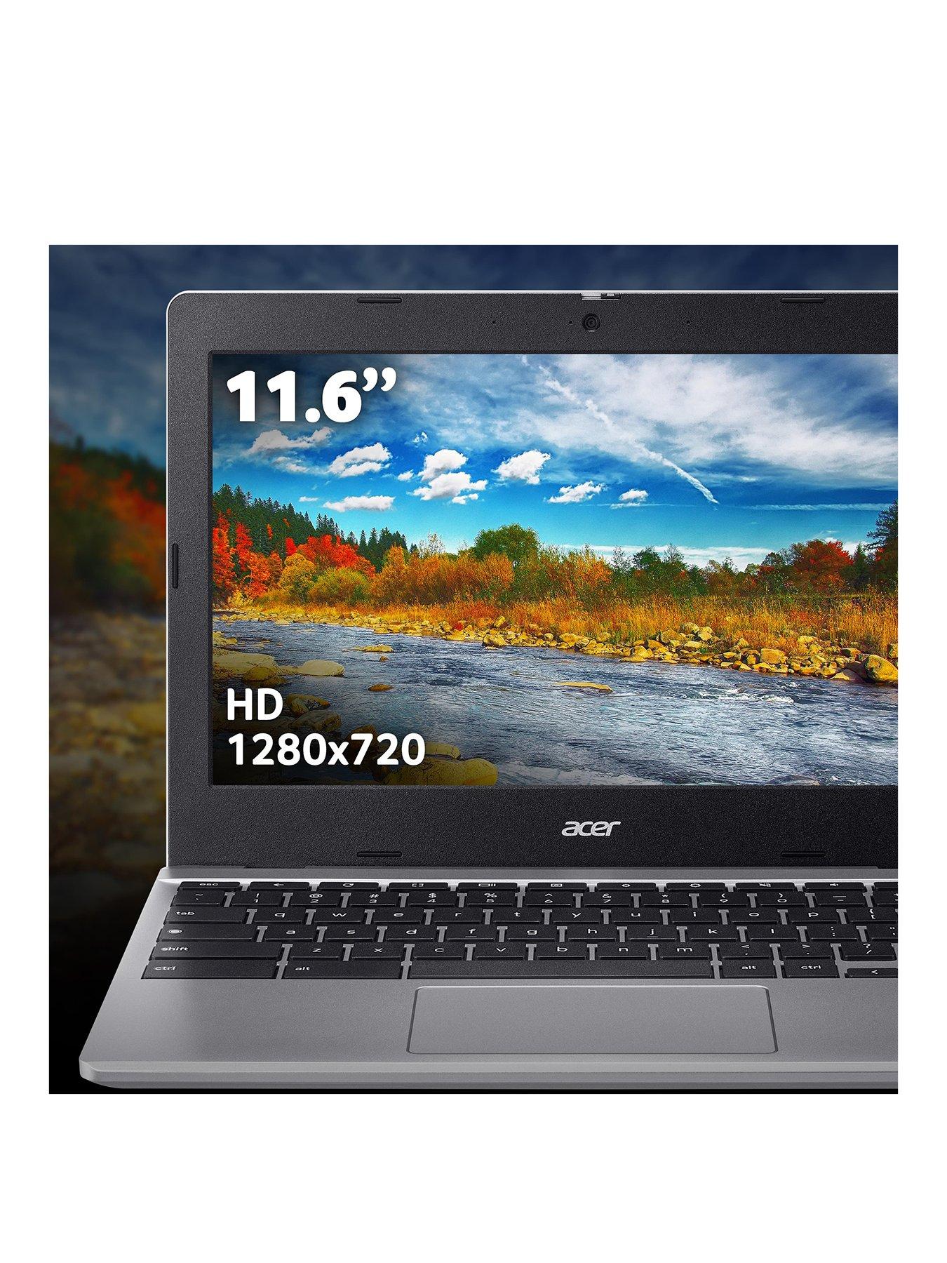 Image 3 of 8 of Acer Chromebook - 11in - HD IPS - Intel Processor N100 - 4GB RAM - 64GB eMMC - Silver