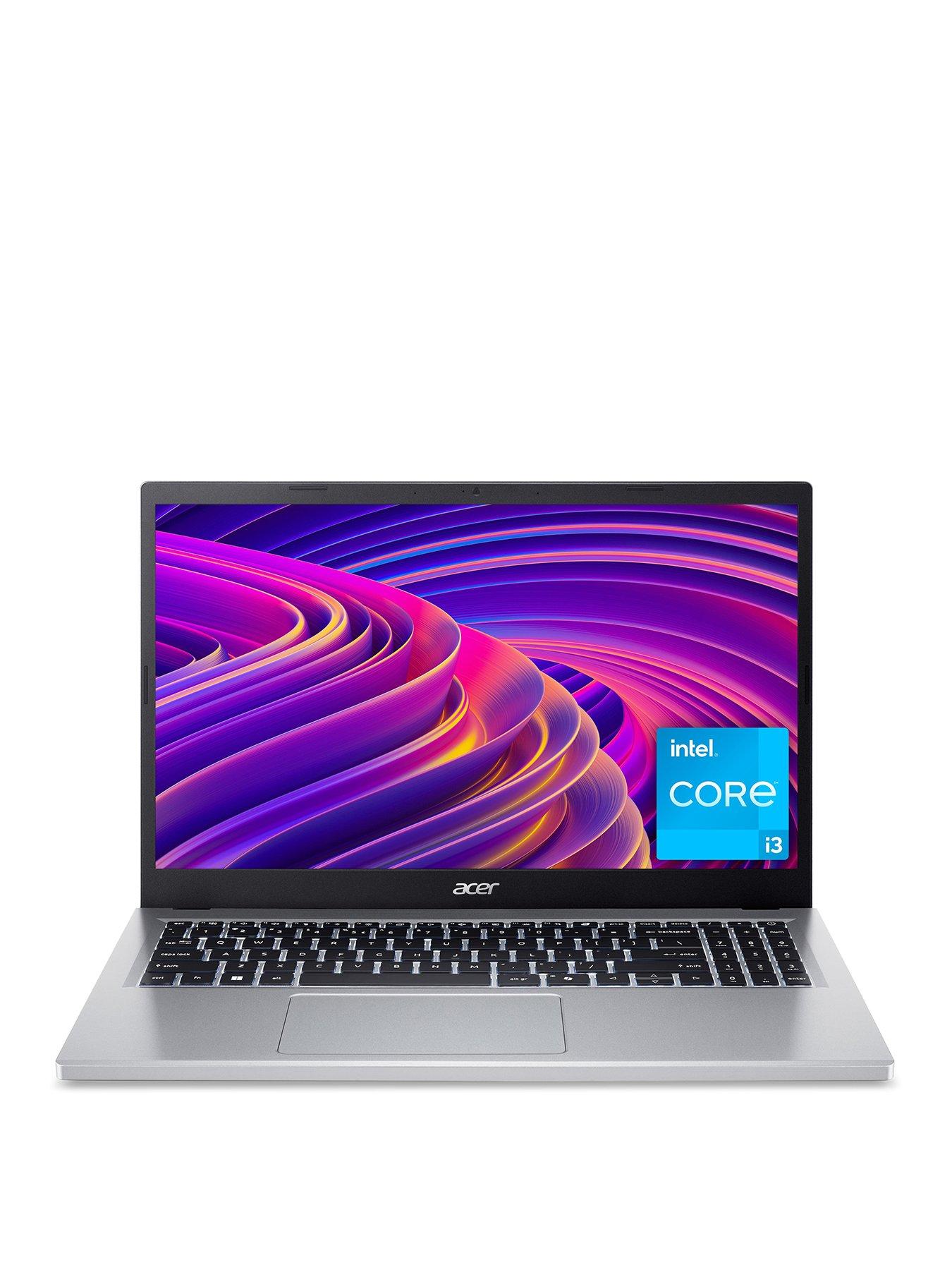 Acer Aspire Go 15 Laptop - 15.6in FHD, Intel Core i3-N305, 8GB RAM, 256GB SSD - Silver