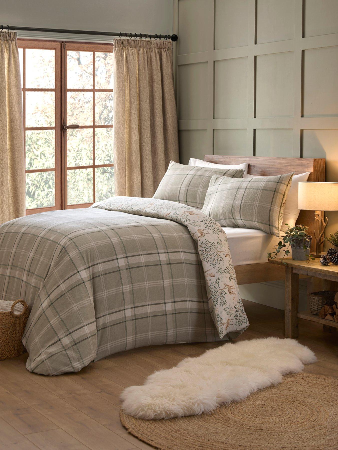 Image 4 of 5 of Dreams & Drapes D&amp;D Forest Animals 100% Brushed Cotton Duvet Set