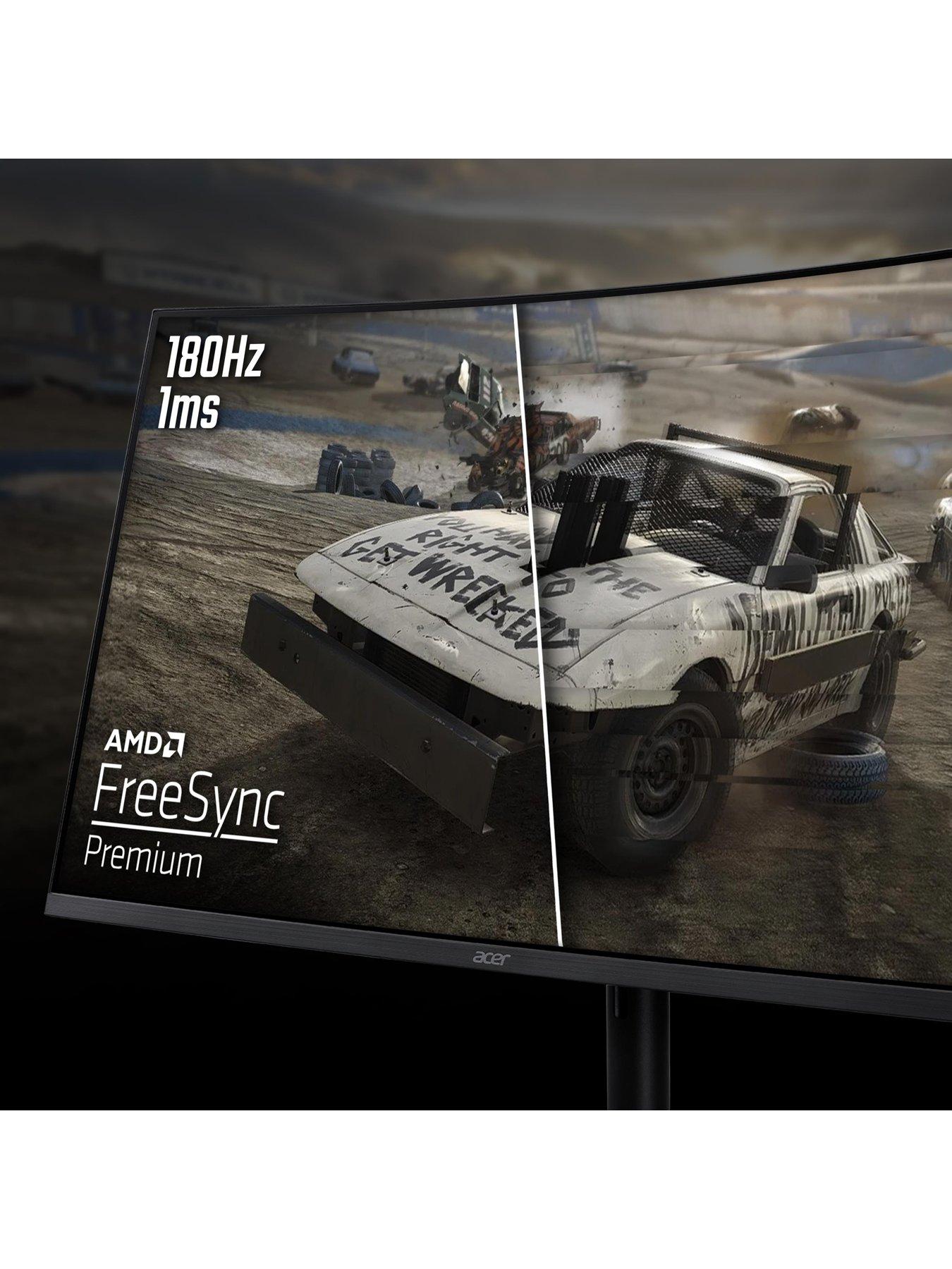 Image 4 of 8 of Acer Nitro XZ322QUV3 - QHD - 180Hz - 31.5in - Gaming Monitor