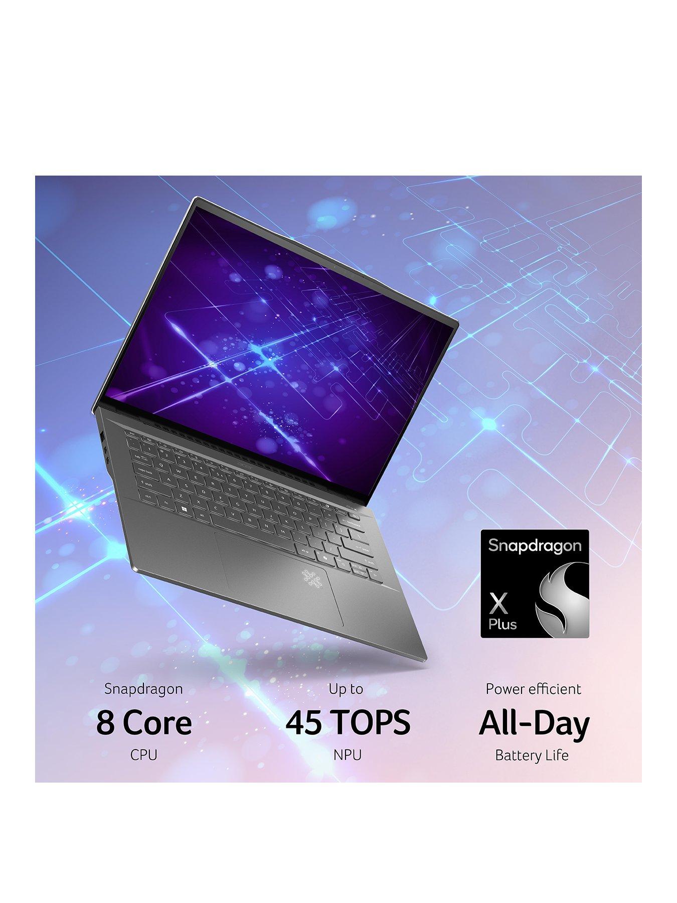 Image 3 of 8 of Acer Swift AI - 14in - FHD IPS Laptop - Snapdragon X Plus - 16GB RAM - 1TB SSD - Silver