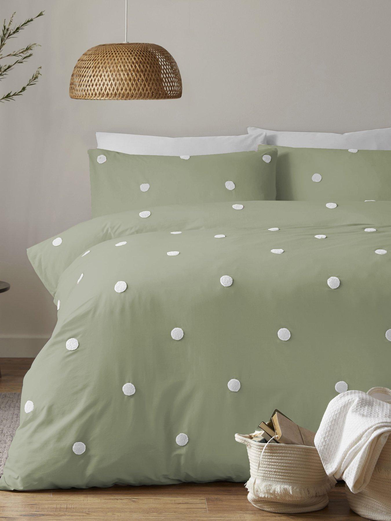 Appletree 100% Cotton Dot Garden Duvet Set