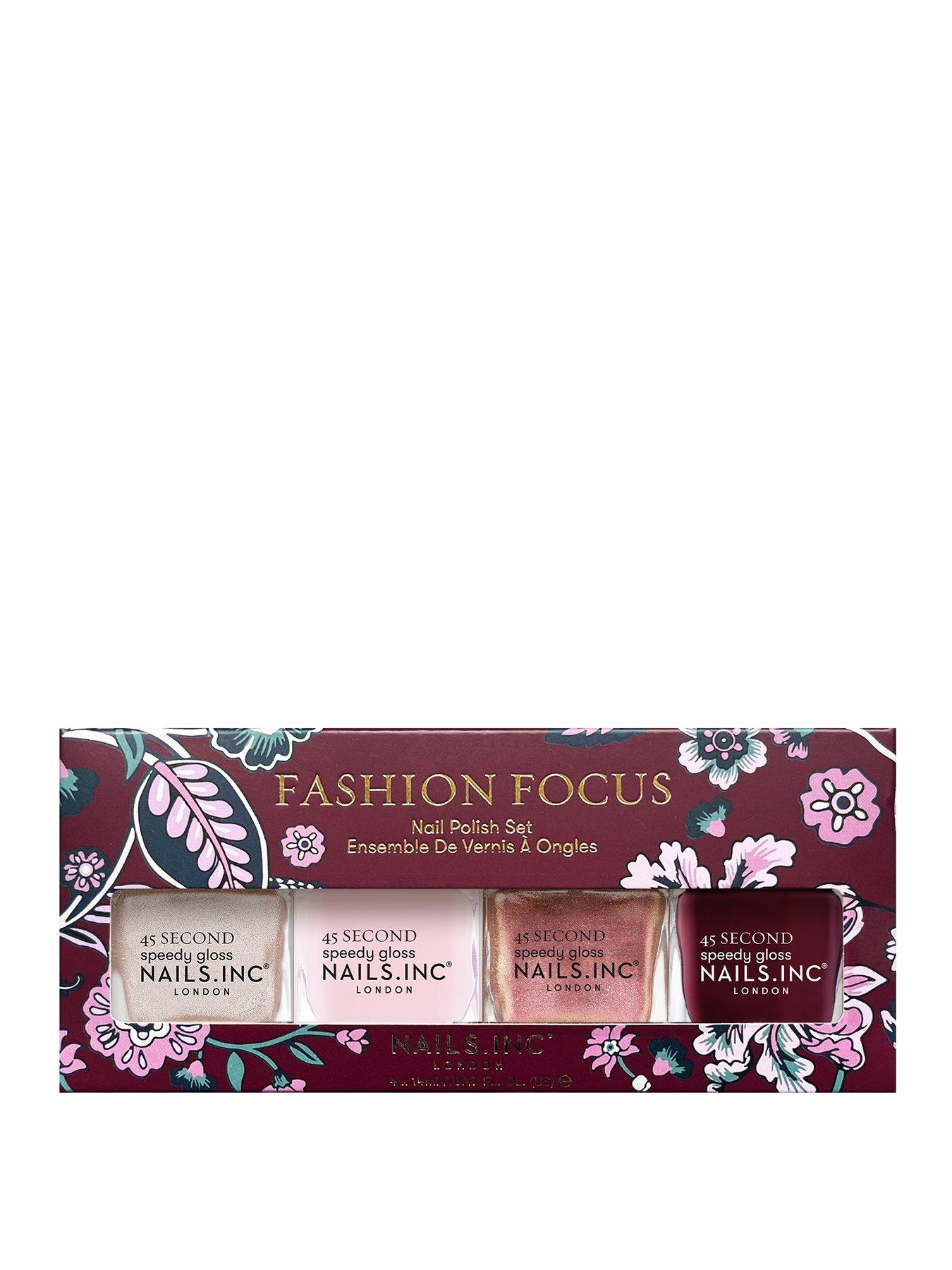 undefined Nails.INC Fashion Focus 4-Piece Nail PolishSet