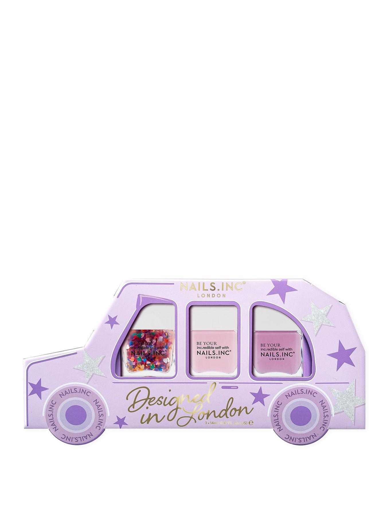 Nails Inc Nails INC Mani Calling (London Taxi) Gift Set 3x14ml (Worth £24)
