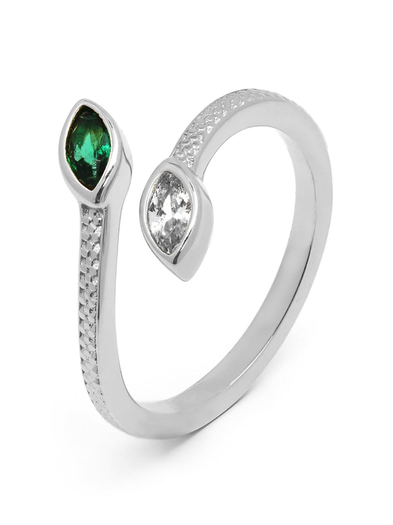 undefined Snake Ring - Silver
