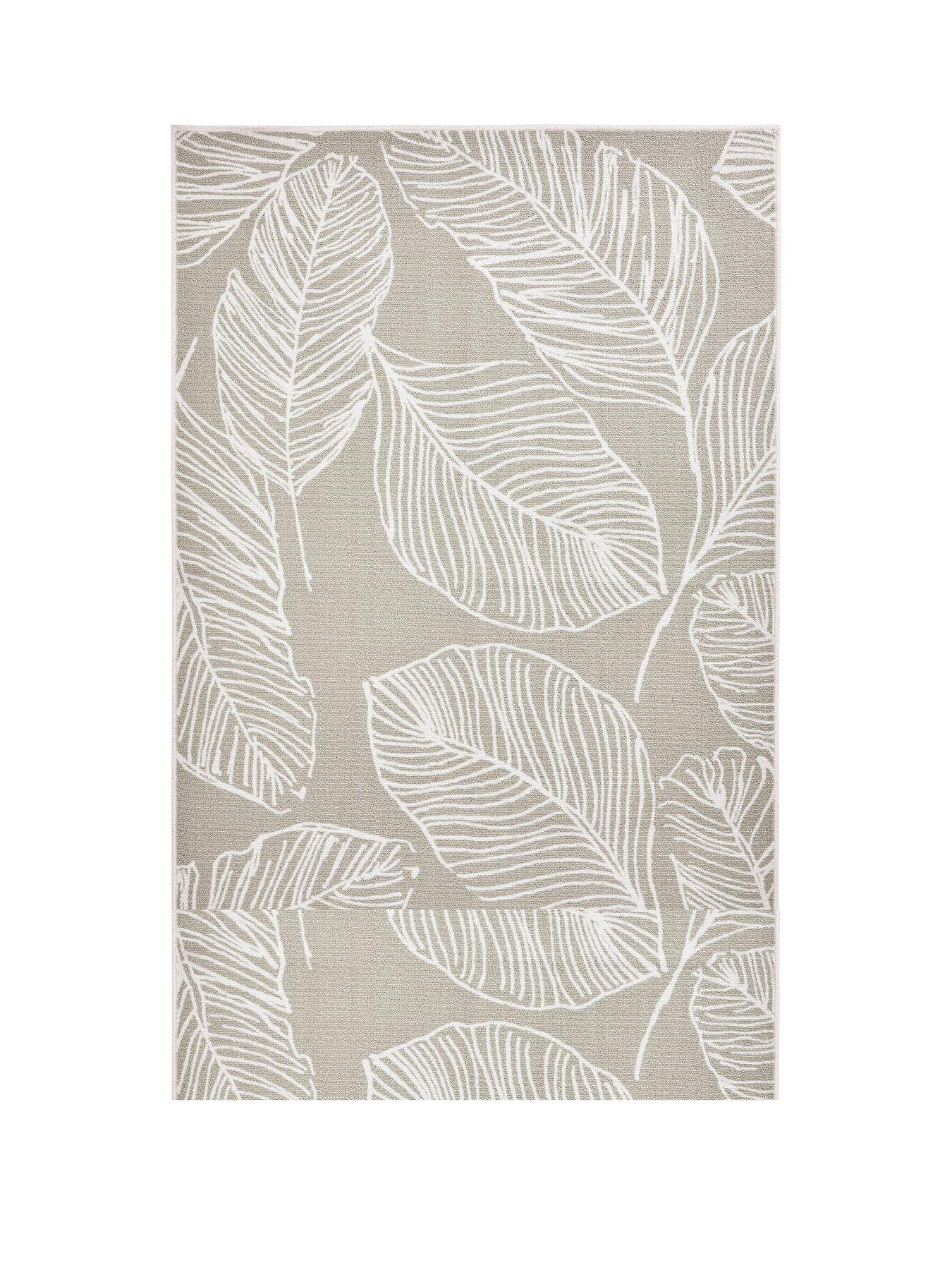 Product photograph of Fusion Matteo Natural Washable Rug 120x180cm from very.co.uk