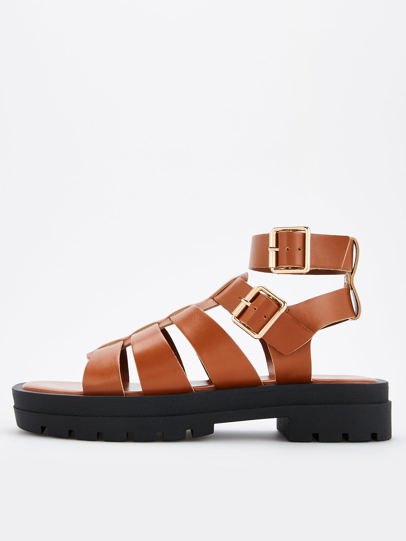 undefined Gladiator Chunky Sandal - Tan