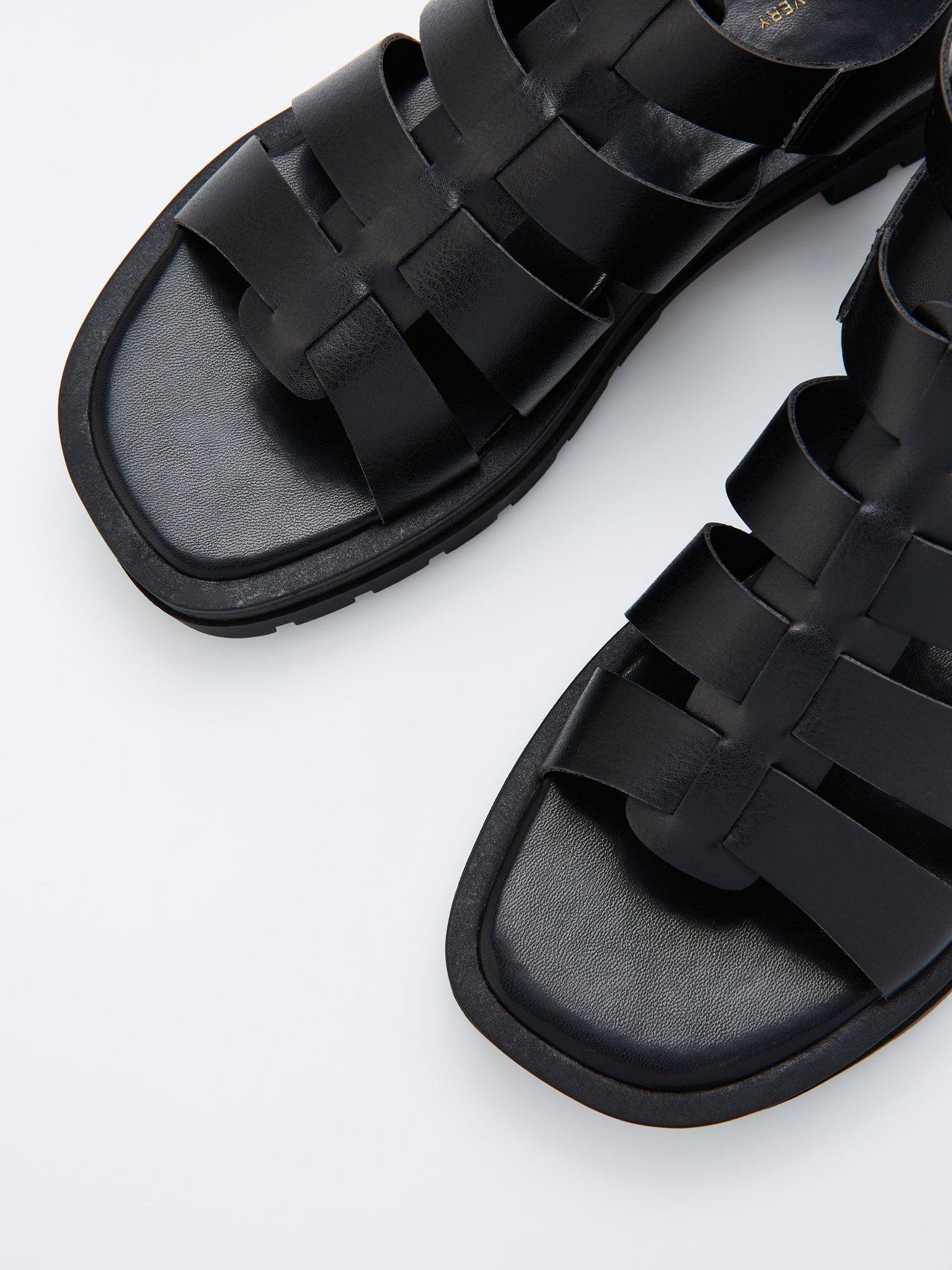 Image 6 of 6 of V by Very Gladiator Chunky Sandal - Black