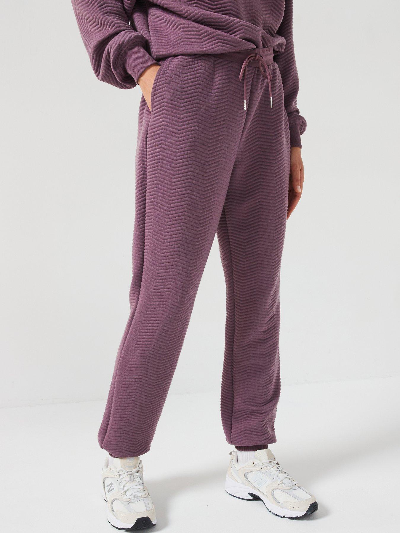 Jogging Bottoms Purple 14 Women Very
