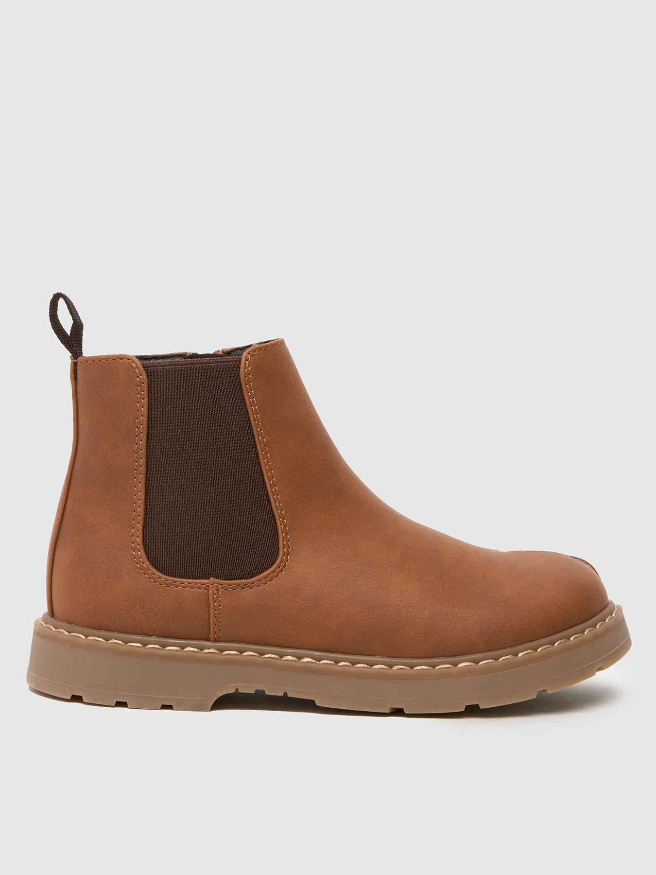 Schuh Coolest Junior Chelsea Boots Brown Very