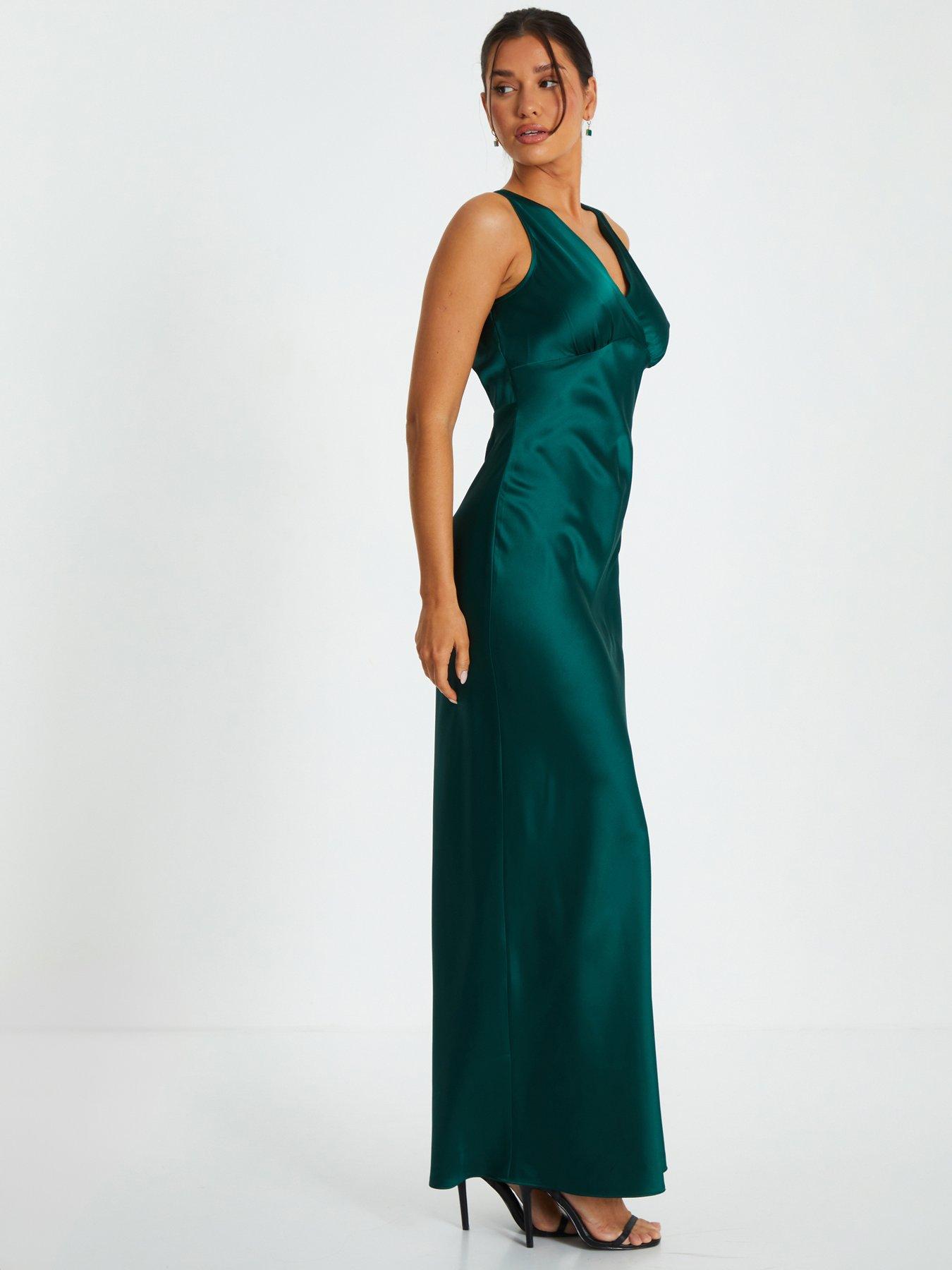 green satin dress uk HT 360 Collective - Mint Green Dress main image 0