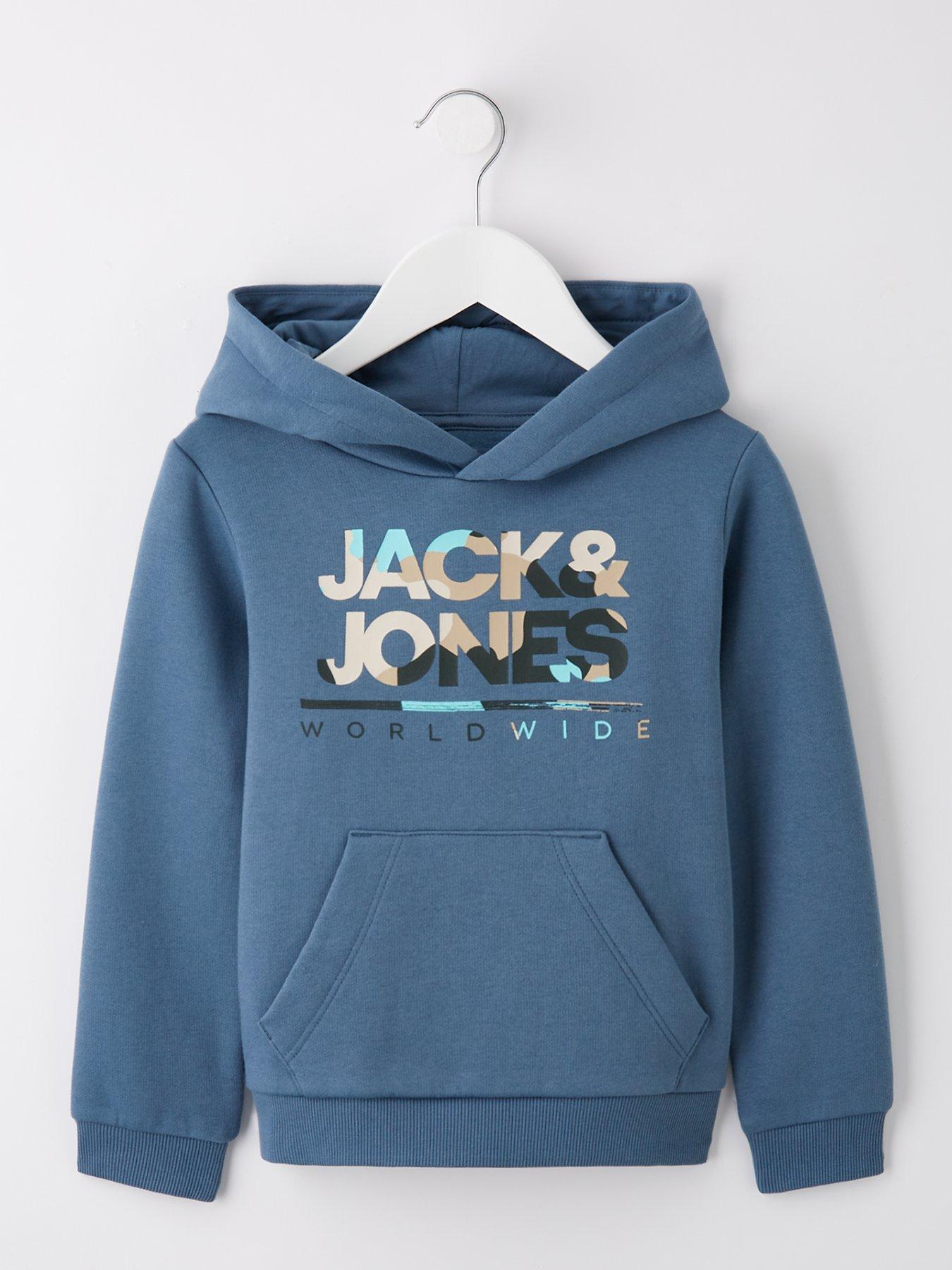 undefined Younger Boys Luke Sweat Hoodie - Blue