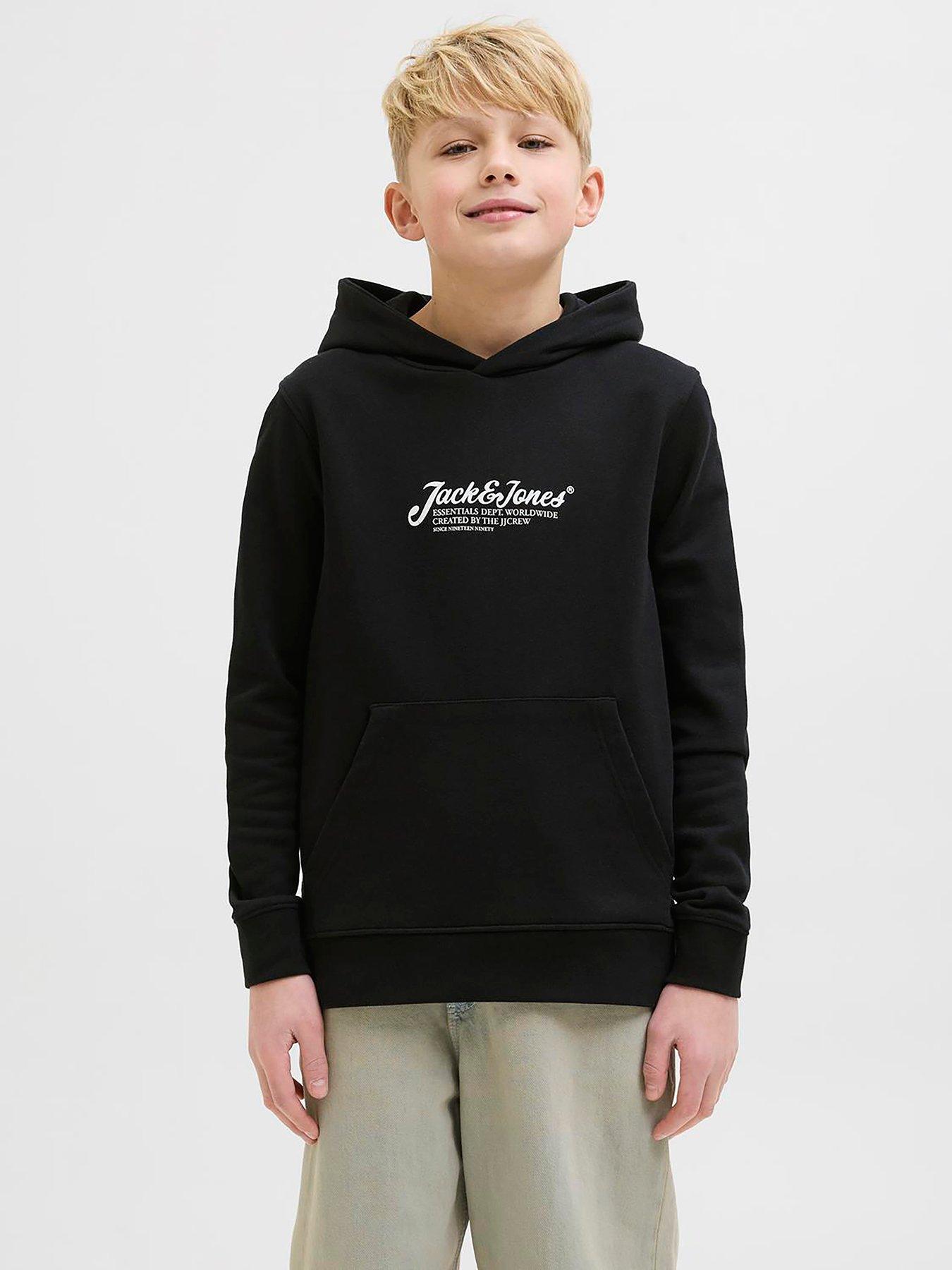 undefined Boys Beau Sweat Hoodie - Black