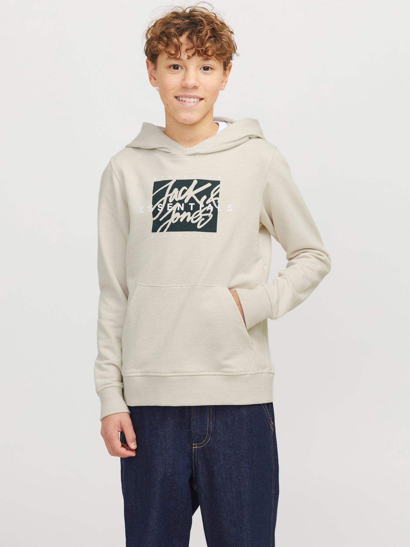 undefined Boys Colton Sweat Hoodie - Beige