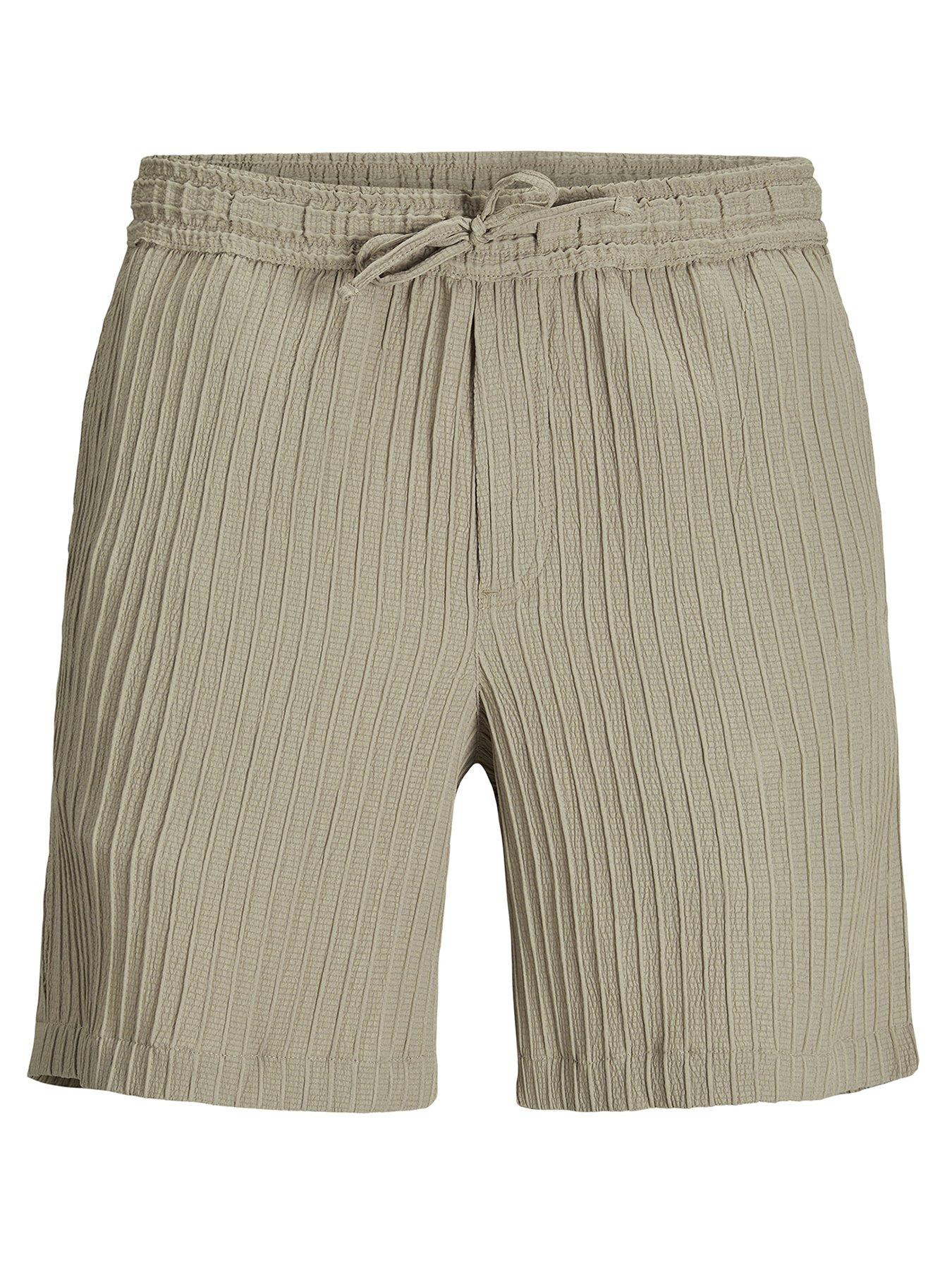 undefined Boys Aiden Massimo Jogger Co-Ord Shorts - Beige