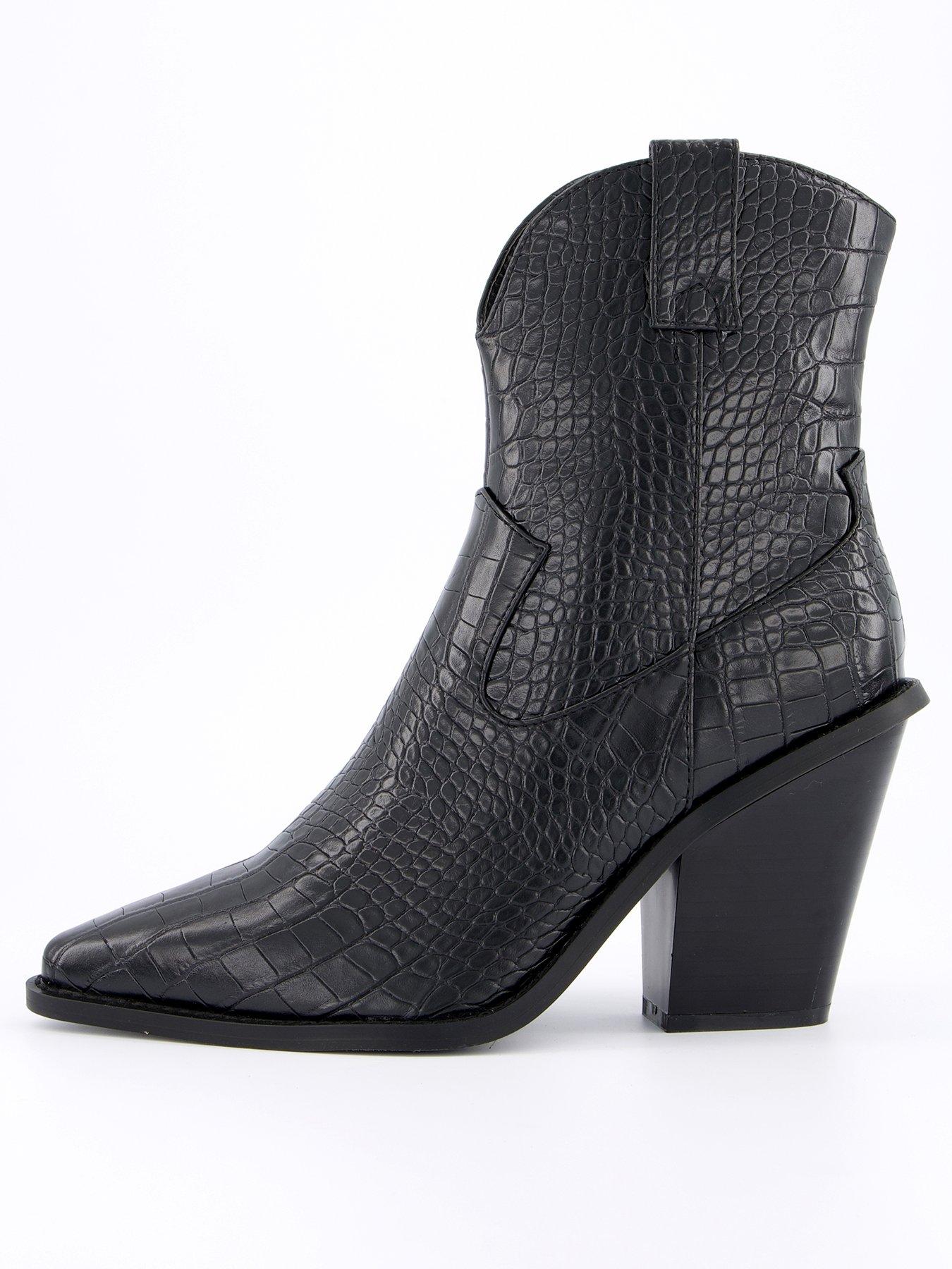 Raid Sacha Ankle Boots Black Very