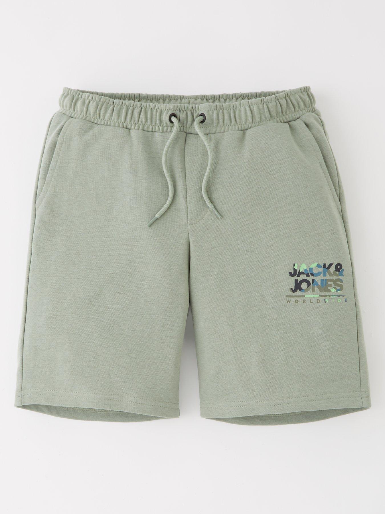 undefined Boys Luke Sweat Shorts - Green