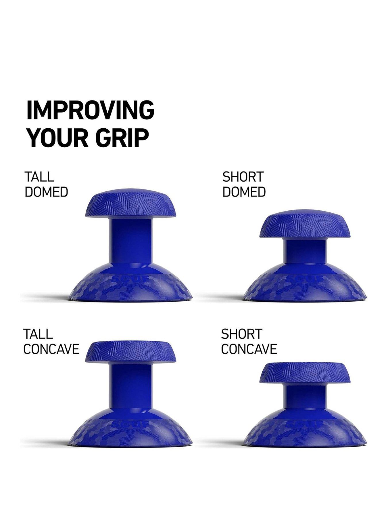 Image 3 of 4 of Scuf Instinct Thumbstick 4 pack (Short & Long Concave and Short & Long Domed) - Blue
