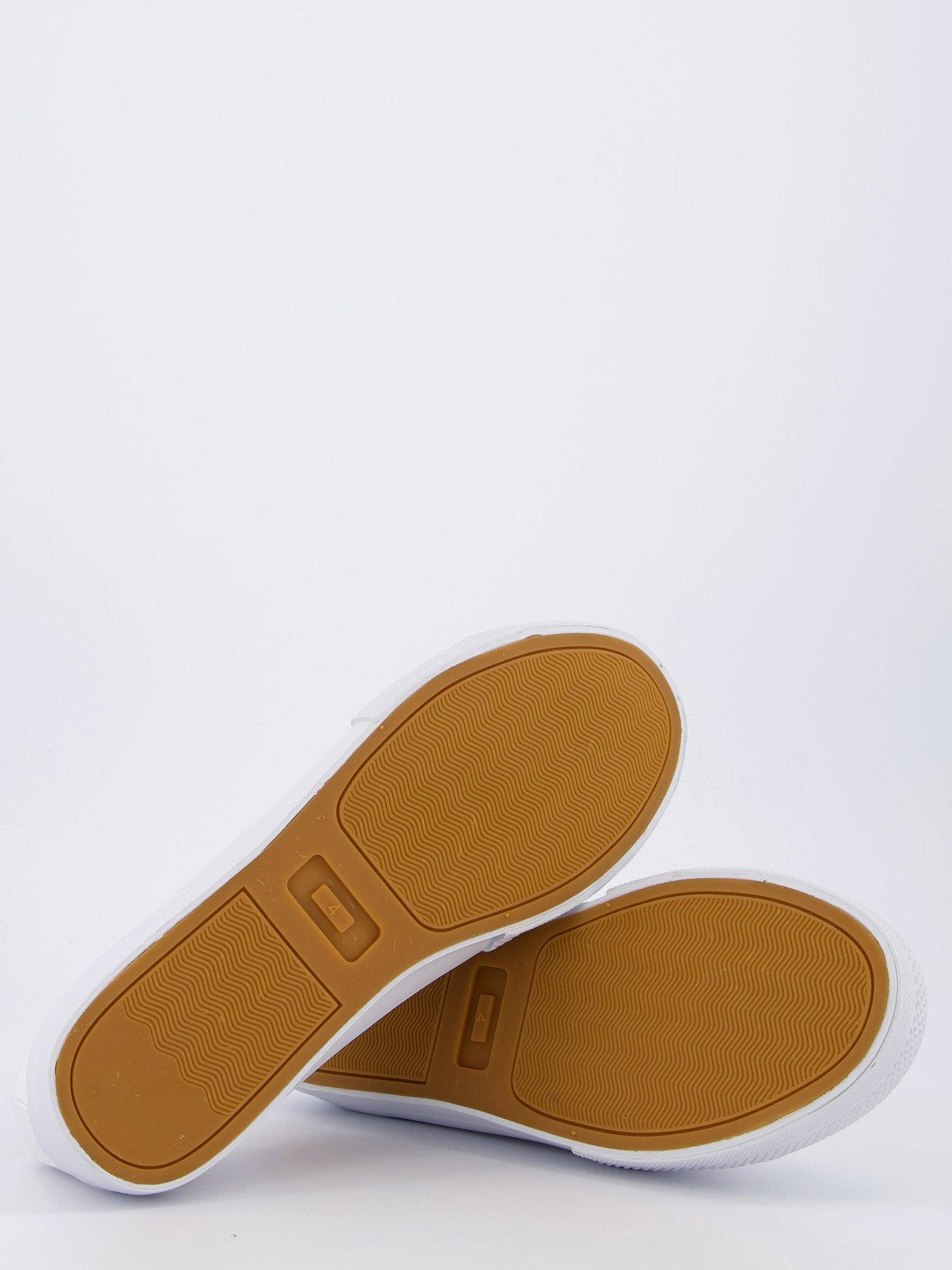 Image 4 of 7 of Everyday Extra Wide Fit Canvas Lace Up Trainer - White