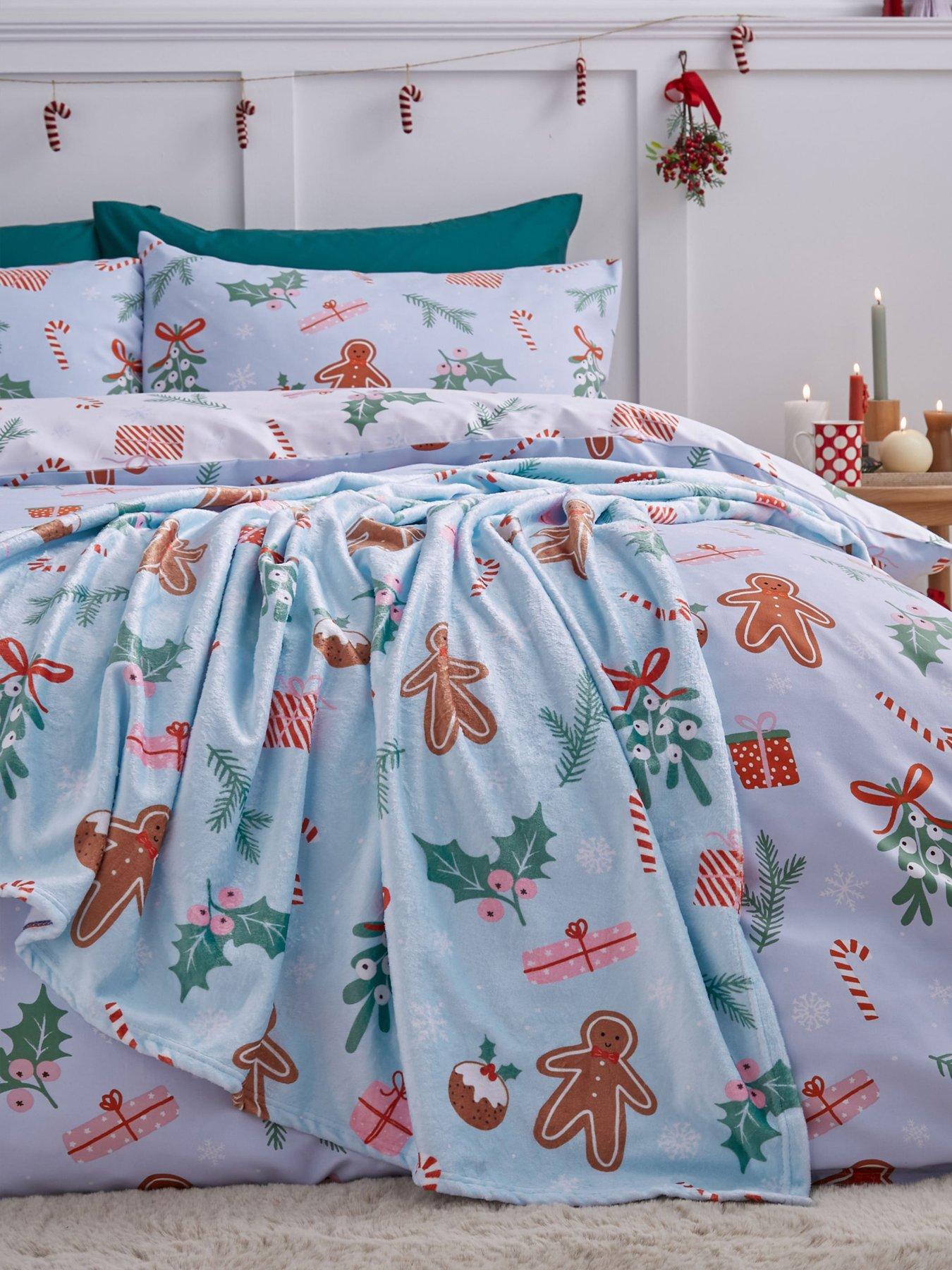 undefined Christmas Gingerbread Throw 130 X 170Cm
