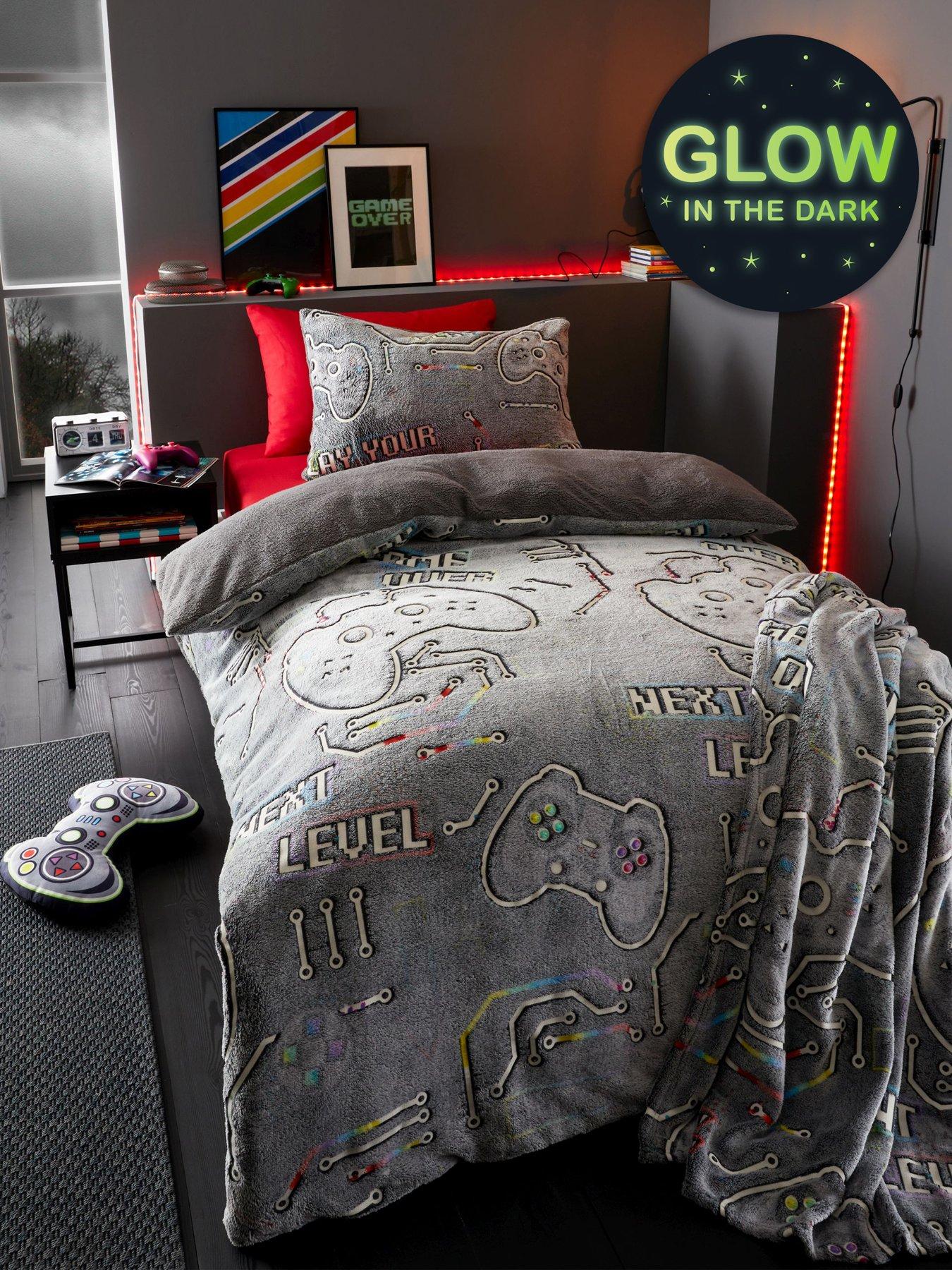 Glow in the dark duvet cover best sale