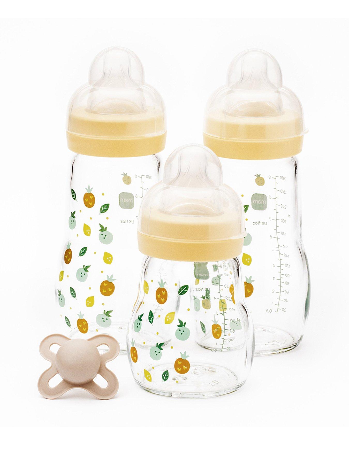 MAM Feel Good Glass Bottle Set