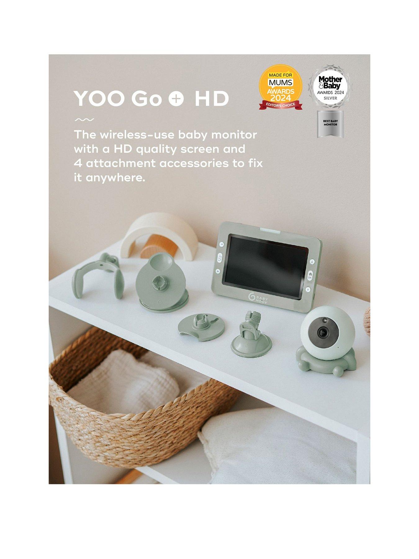 Image 2 of 7 of Babymoov Yoo Go + HD Home &amp; Travel Wirefree Portable Baby Monitor